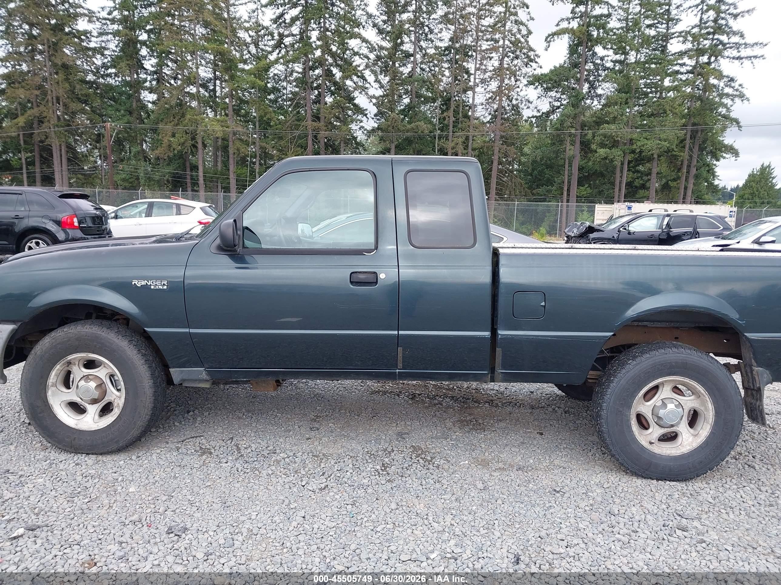 2004 Ford Ranger Xlt Gray vin: 1FTZR15EX4PA33494