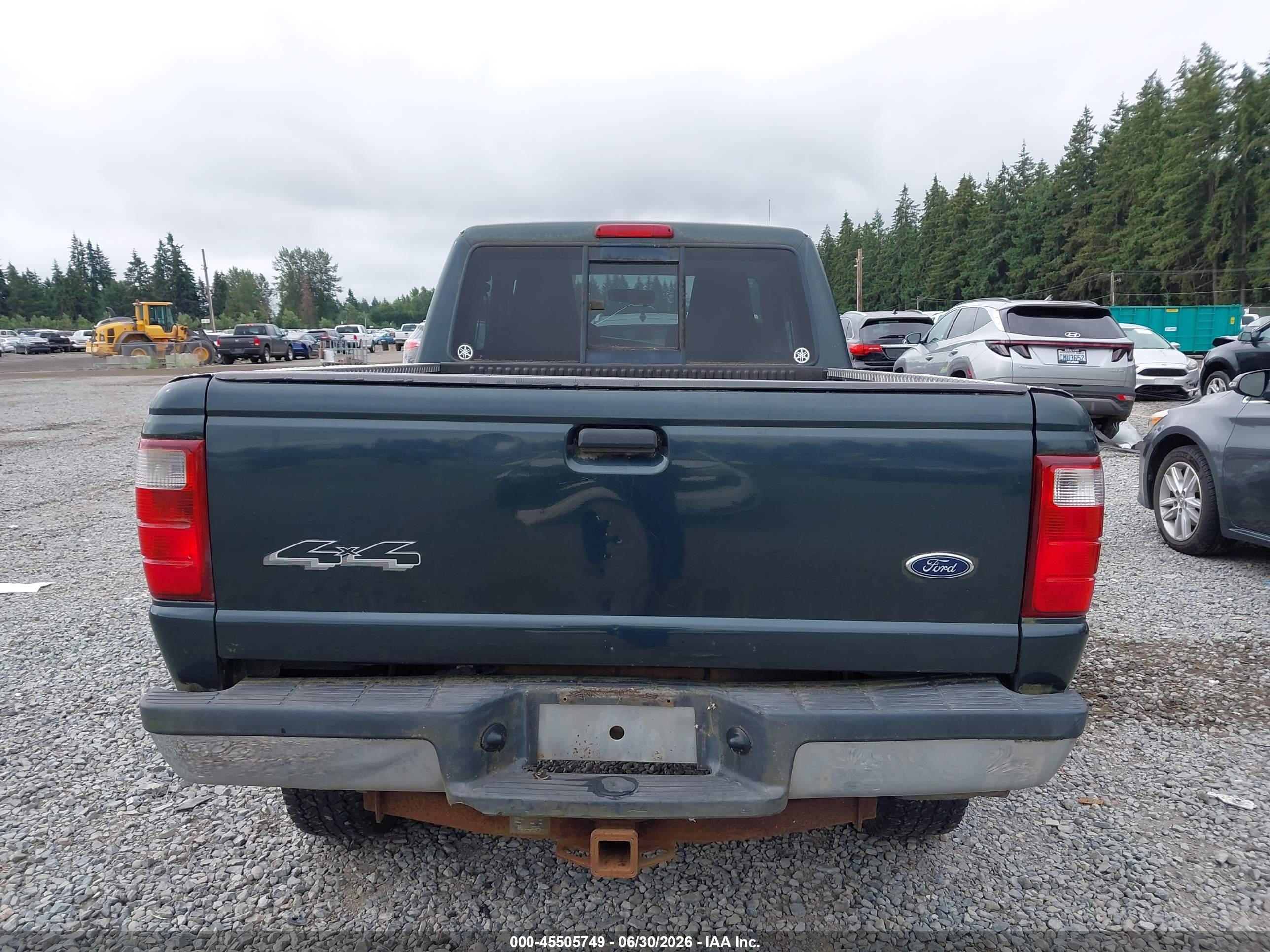 2004 Ford Ranger Xlt Gray vin: 1FTZR15EX4PA33494