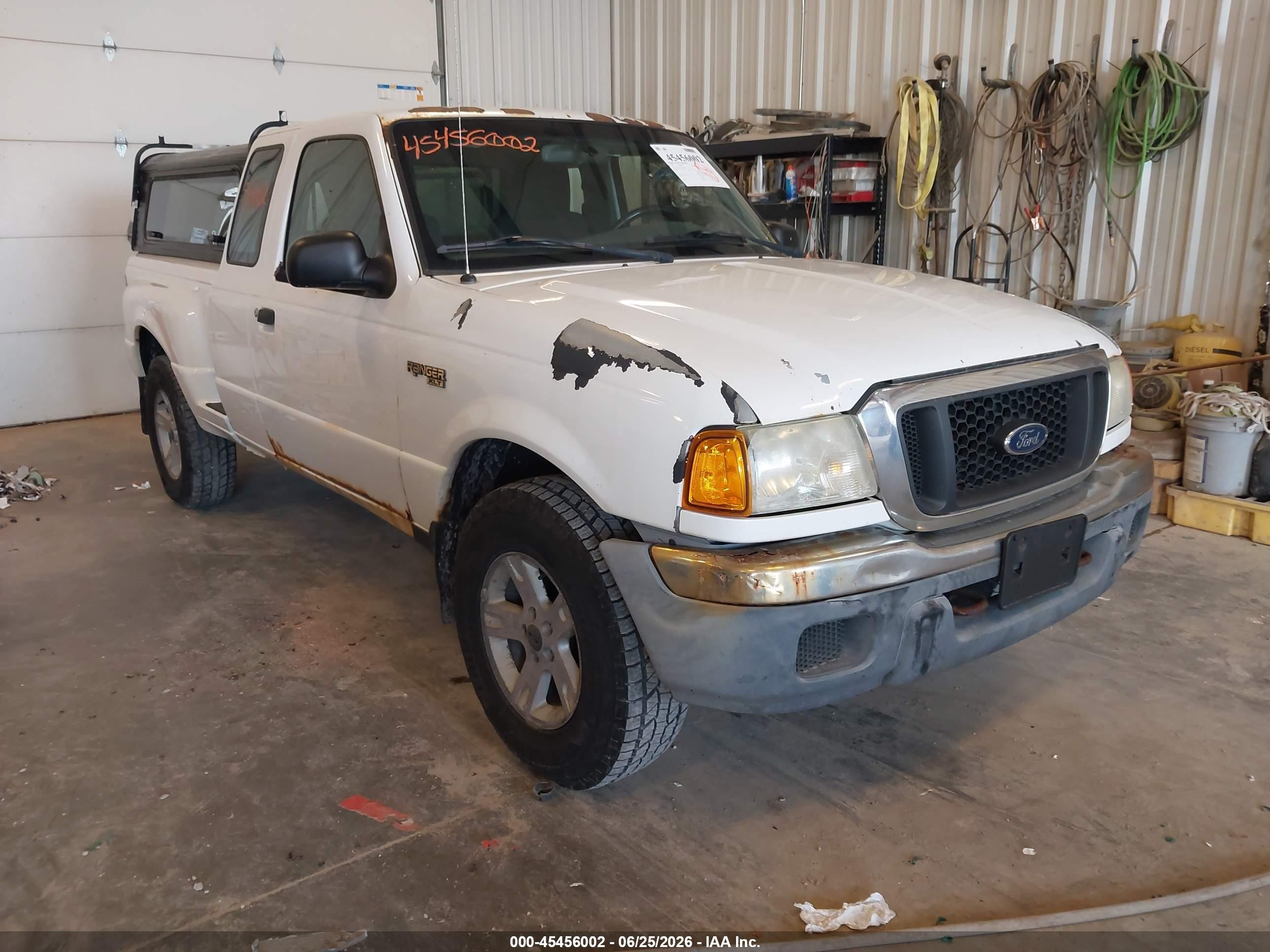 2004 Ford Ranger Xlt White vin: 1FTZR15EX4PA65166