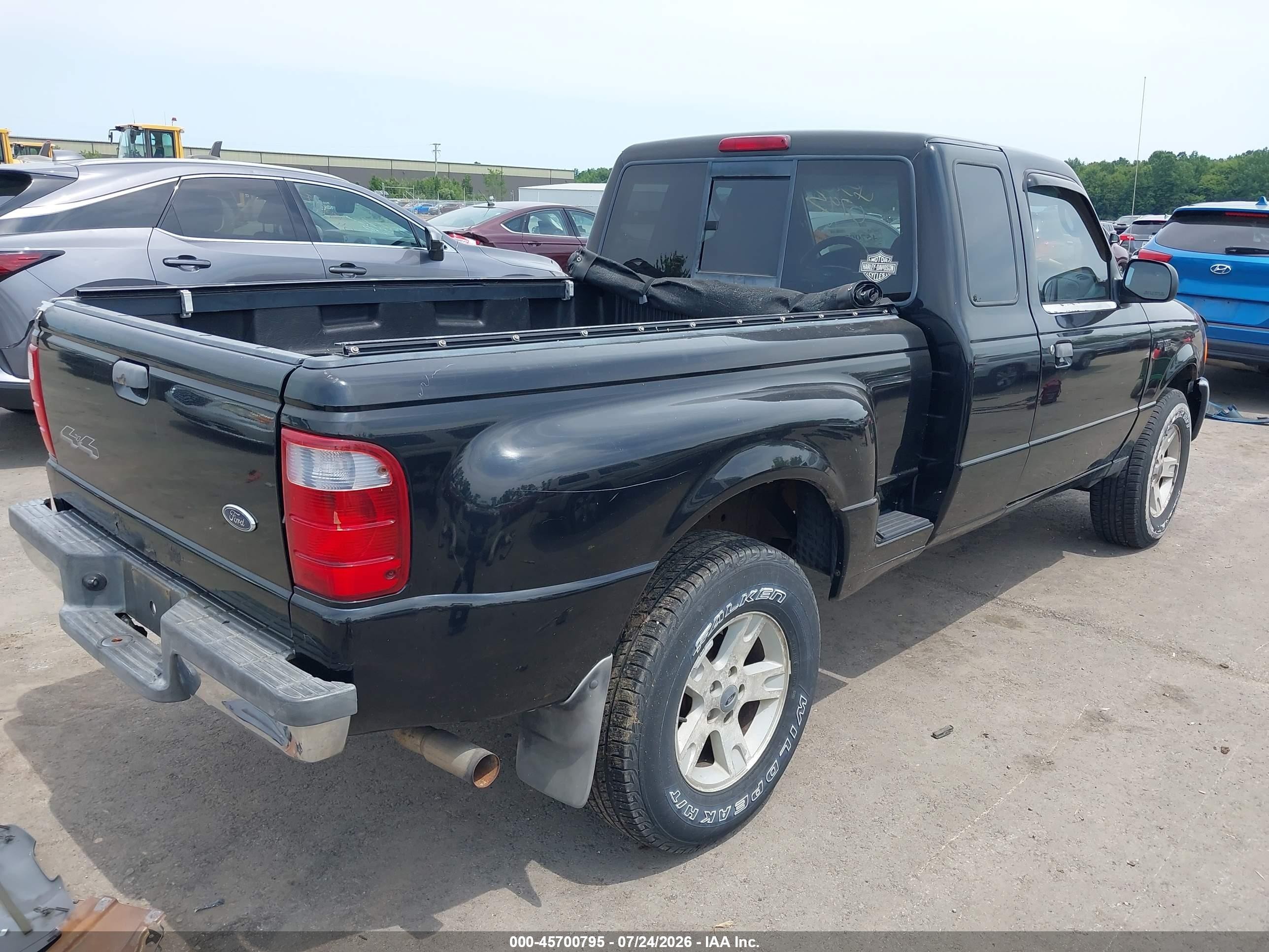 2004 Ford Ranger Xlt Black vin: 1FTZR15EX4PB62013