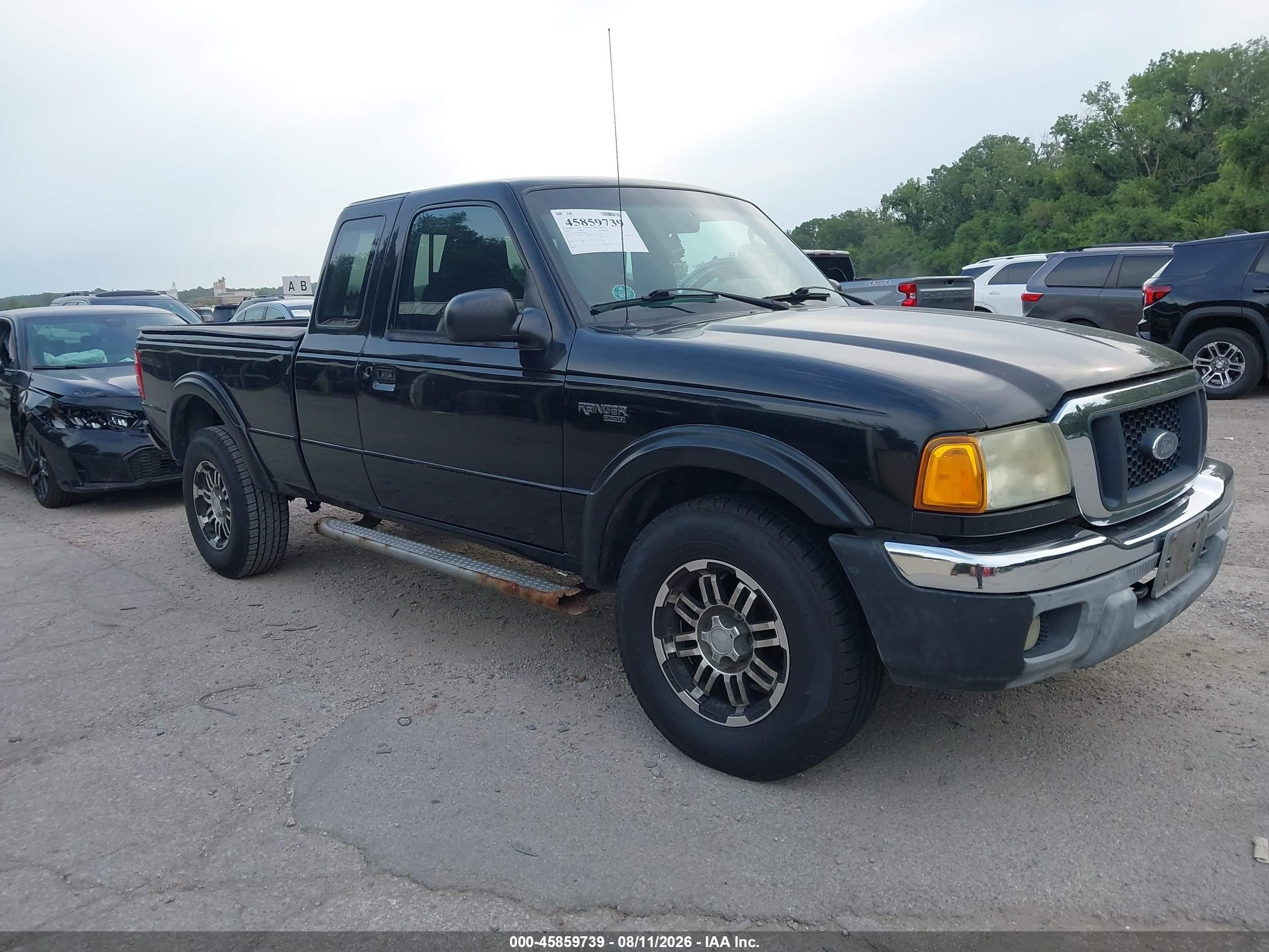 2005 Ford Ranger Edge/xl/xlt Black vin: 1FTZR15EX5PA49471