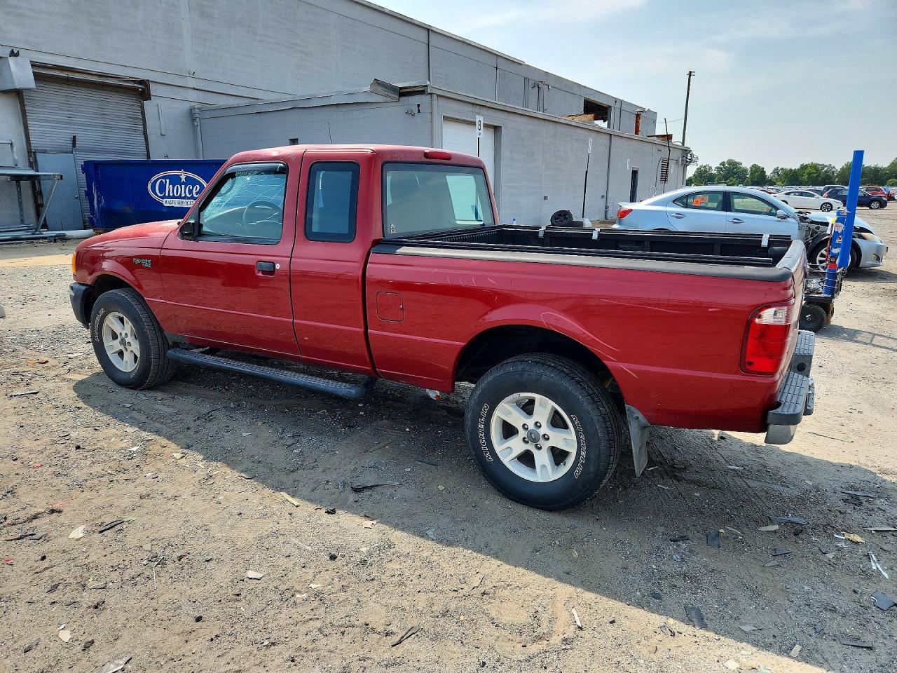 2005 Ford Ranger Super Cab Красный vin: 1FTZR15EX5PA89193