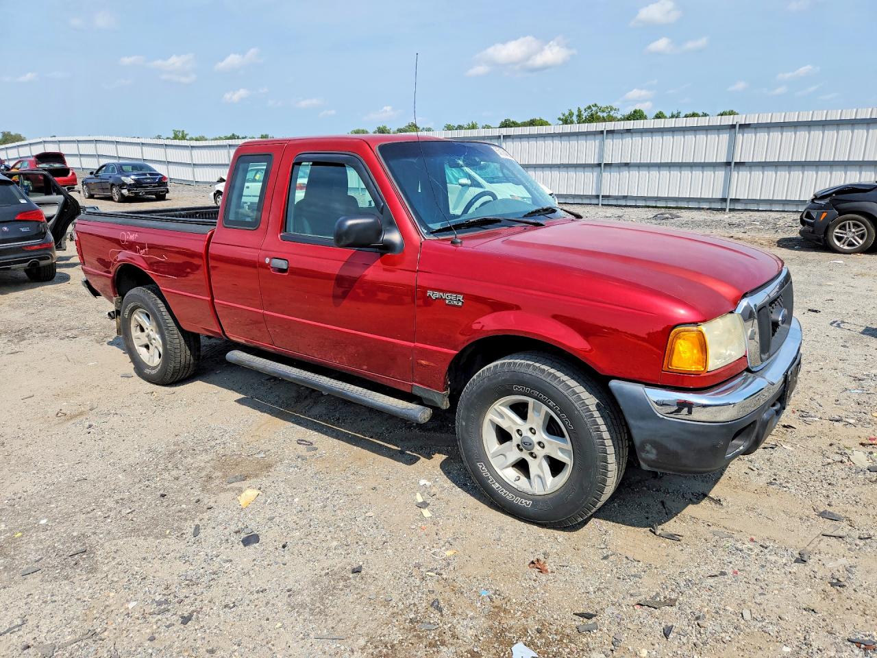 2005 Ford Ranger Super Cab Красный vin: 1FTZR15EX5PA89193
