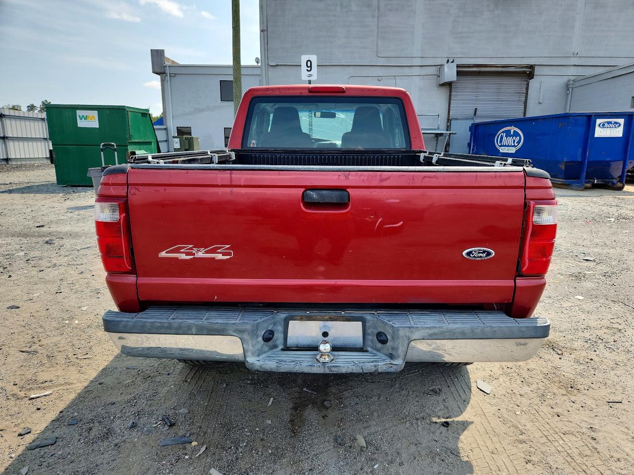 2005 Ford Ranger Super Cab Красный vin: 1FTZR15EX5PA89193