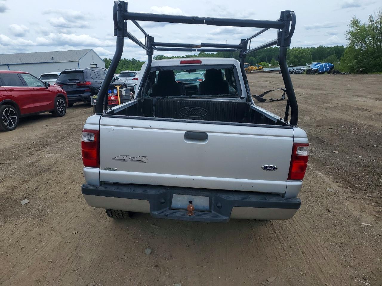 2005 Ford Ranger Silver vin: 1FTZR15EX5PB08230