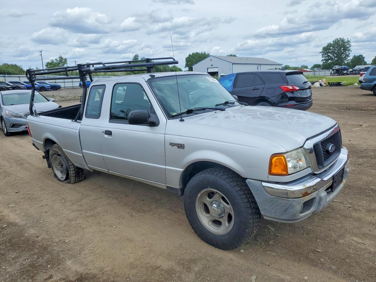 2005 Ford Ranger Silver vin: 1FTZR15EX5PB08230