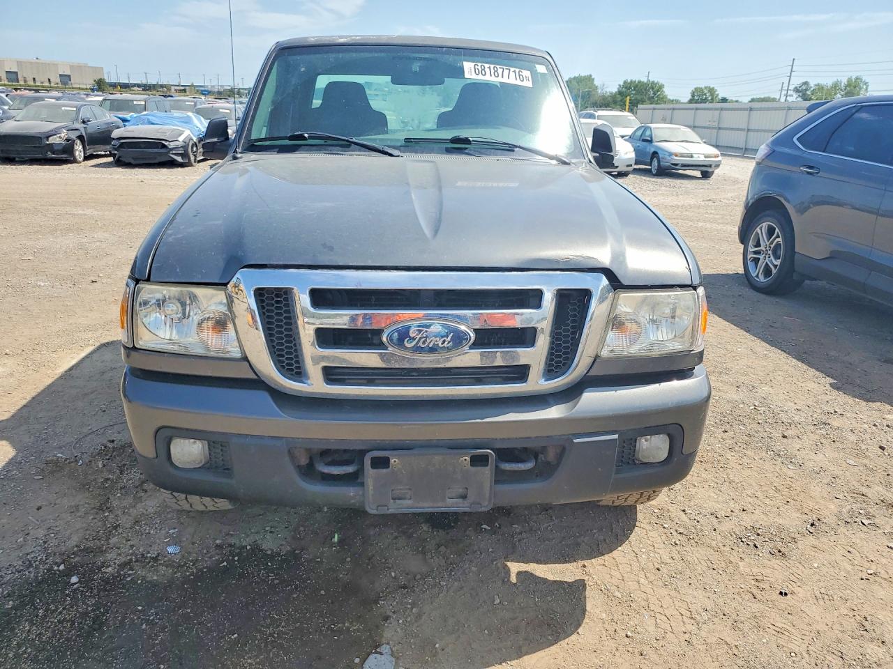2006 Ford Ranger Super Cab Gray vin: 1FTZR15EX6PA20747