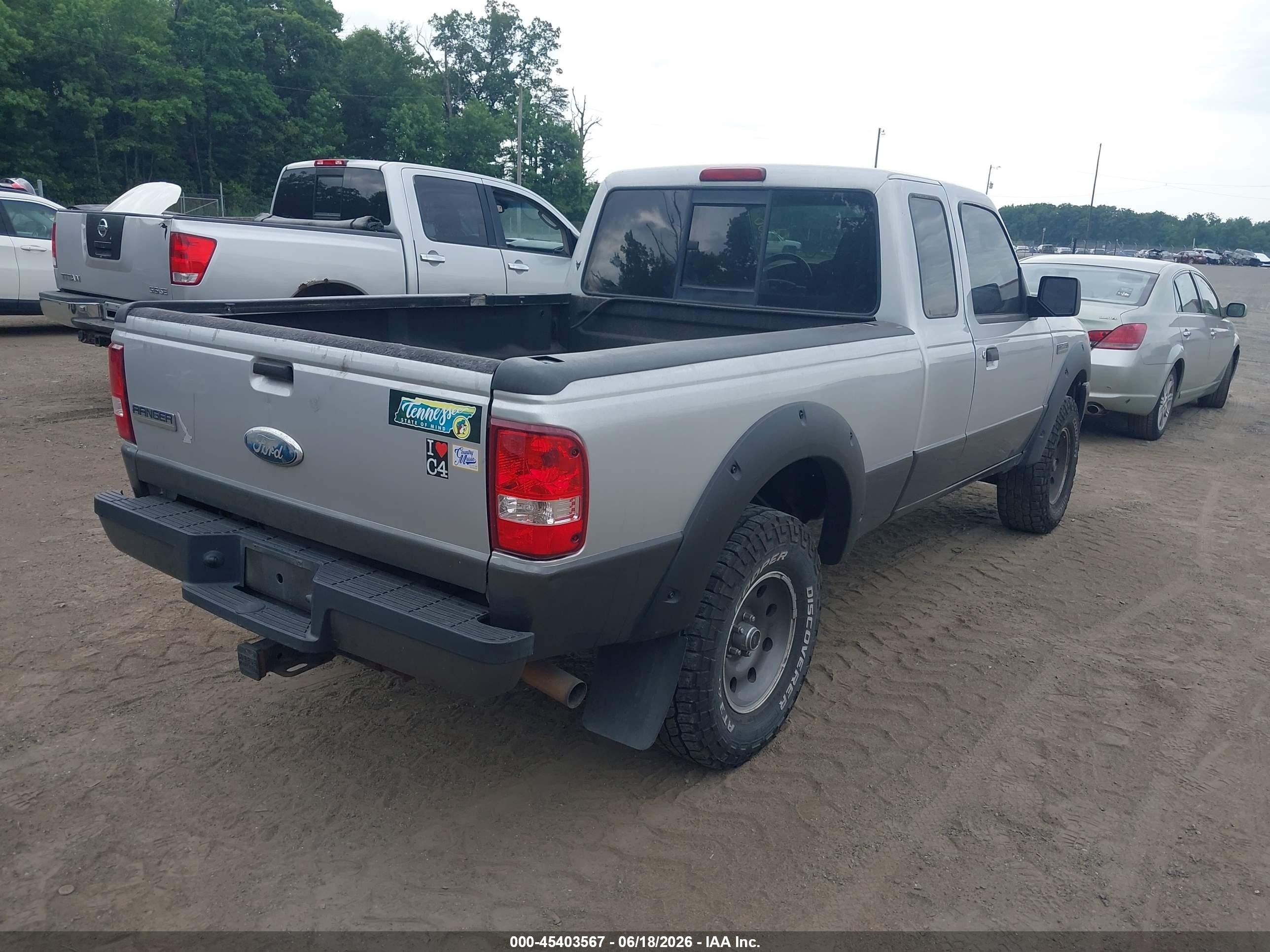 2006 Ford Ranger Fx4 Off-road/sport/xl/xlt Silver vin: 1FTZR15EX6PA58396