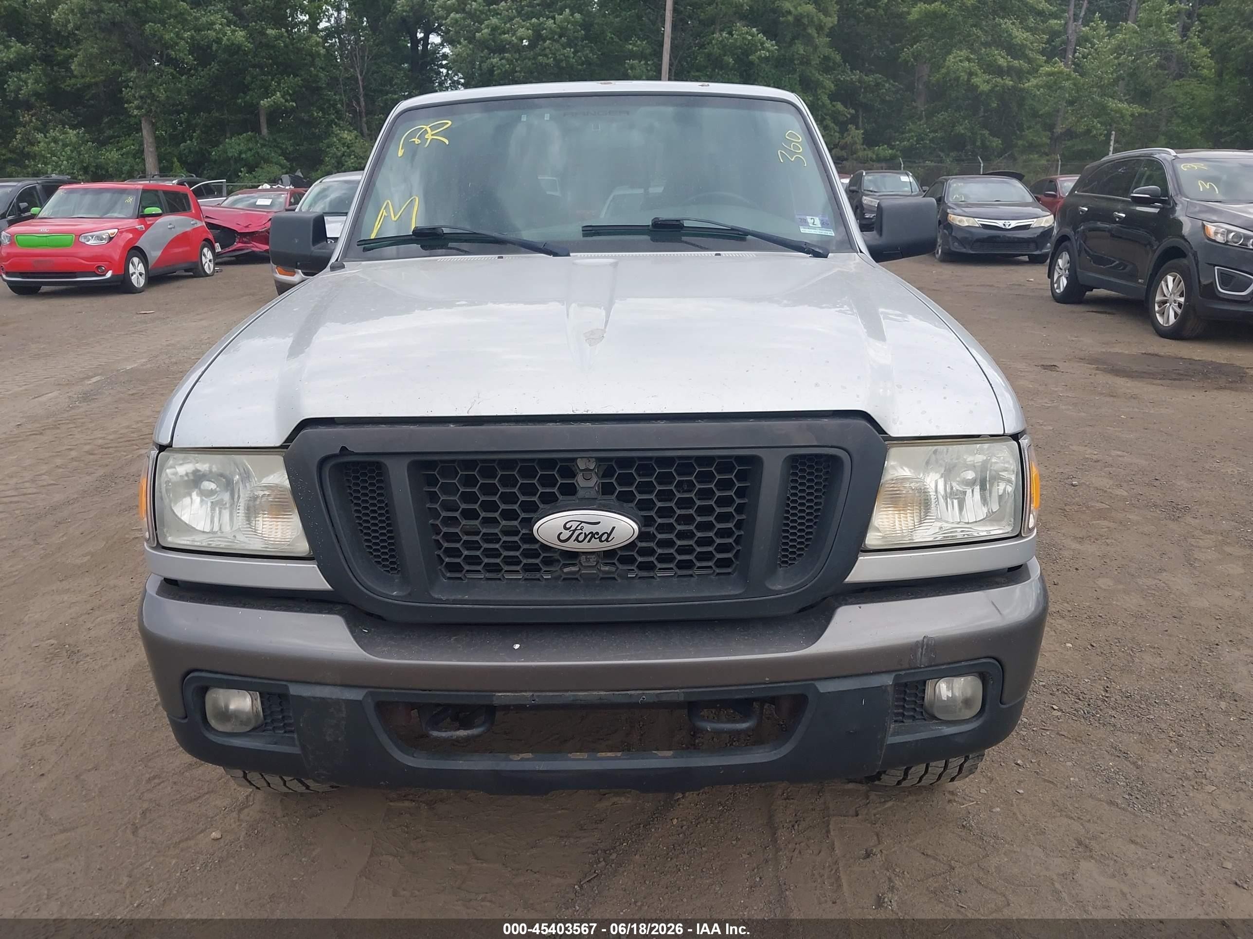 2006 Ford Ranger Fx4 Off-road/sport/xl/xlt Silver vin: 1FTZR15EX6PA58396