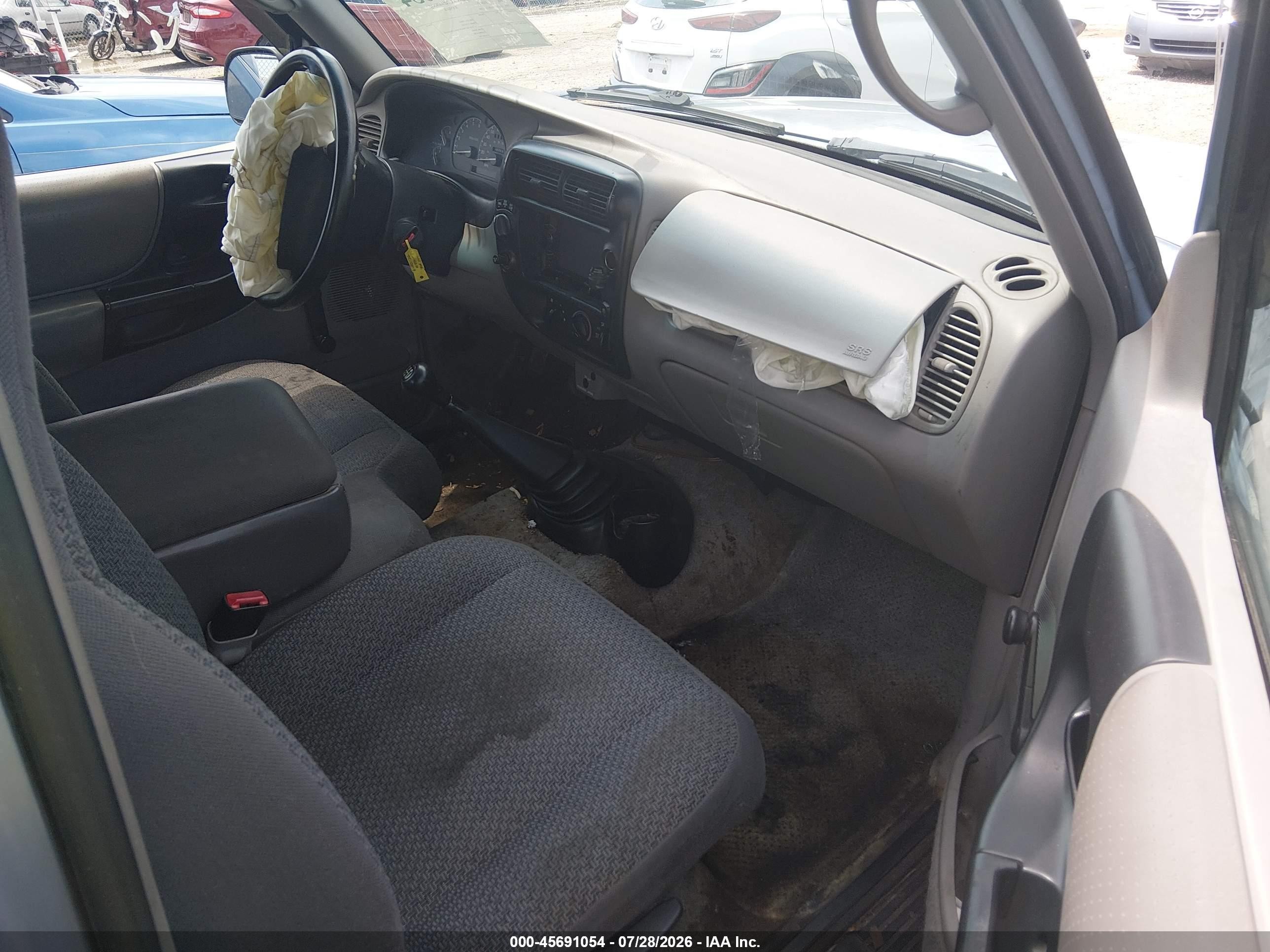 1998 Ford Ranger Splash/xl/xlt Blue vin: 1FTZR15U1WTA31599