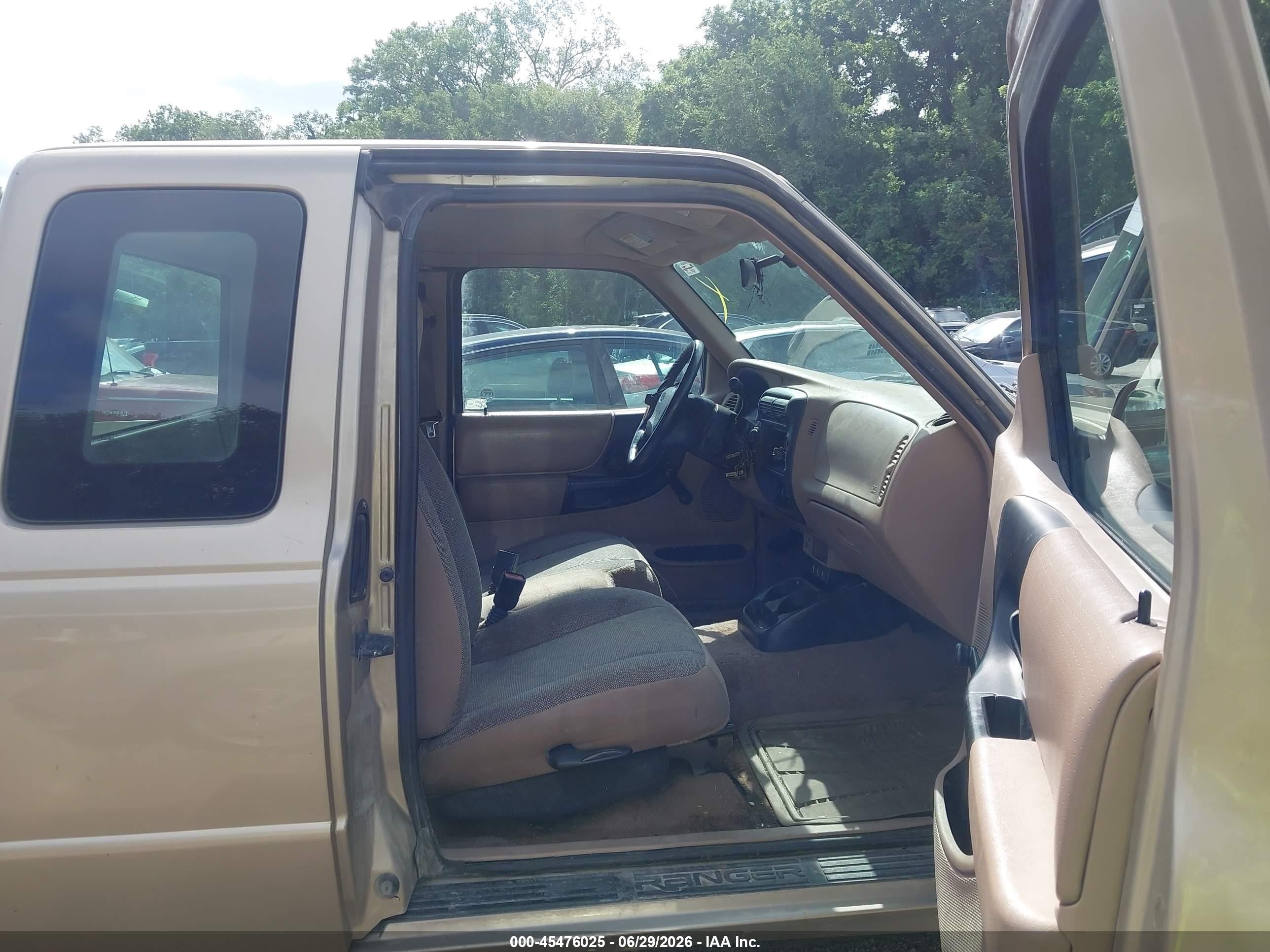 2001 Ford Ranger Edge/xlt Gold vin: 1FTZR15U21PA48039