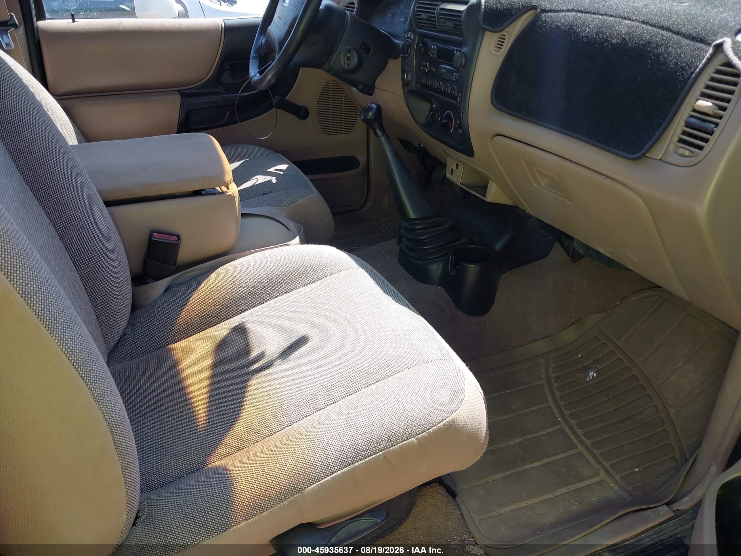 2001 Ford Ranger Edge/xlt Green vin: 1FTZR15U31PA34876