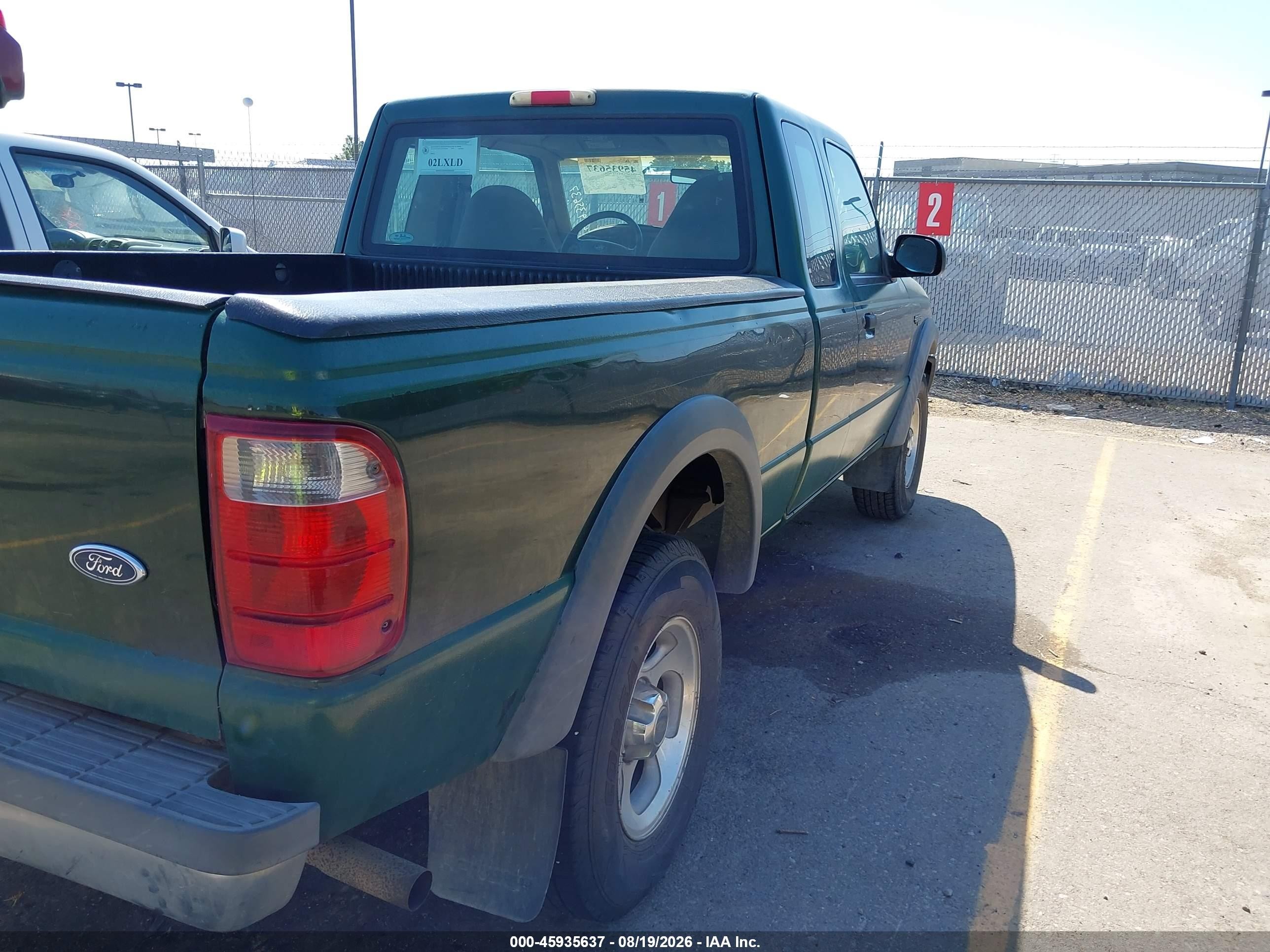 2001 Ford Ranger Edge/xlt Green vin: 1FTZR15U31PA34876