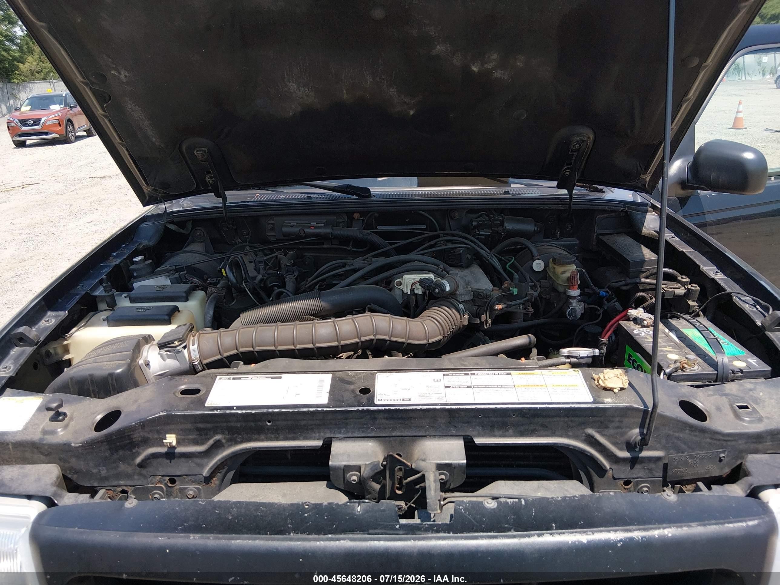 1998 Ford Ranger Splash/xl/xlt Black vin: 1FTZR15U3WPA09998