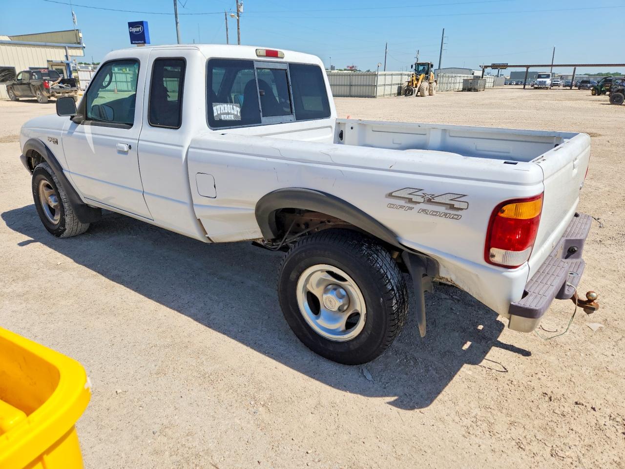1998 Ford Ranger Super Cab White vin: 1FTZR15U4WPA29385