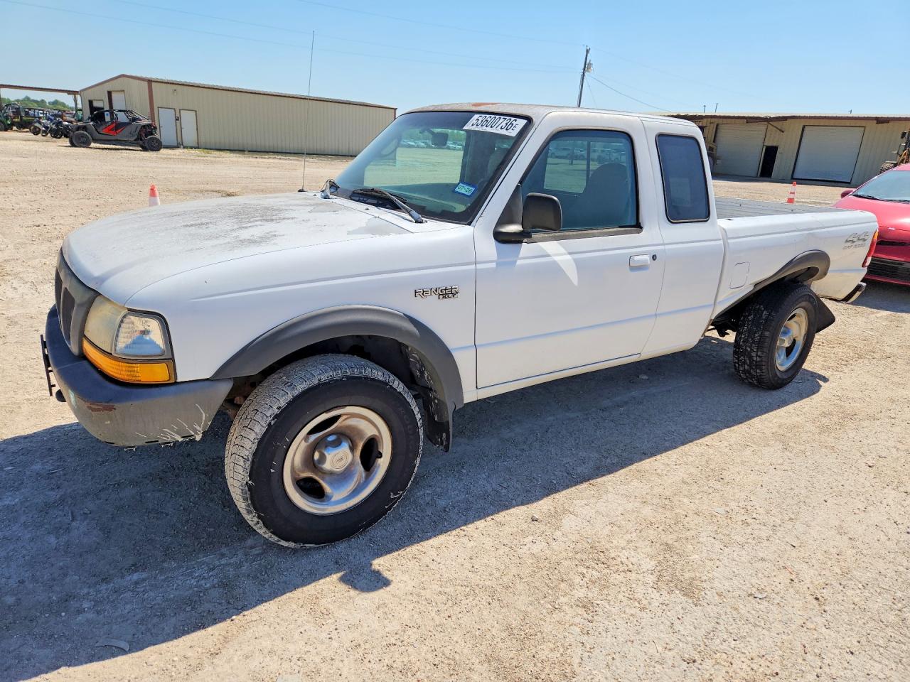 1998 Ford Ranger Super Cab White vin: 1FTZR15U4WPA29385