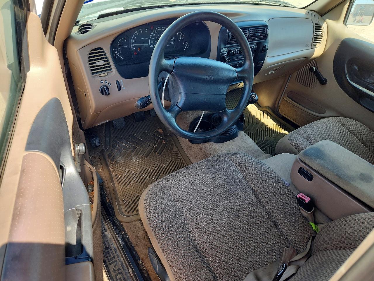 1998 Ford Ranger Super Cab White vin: 1FTZR15U4WPA29385
