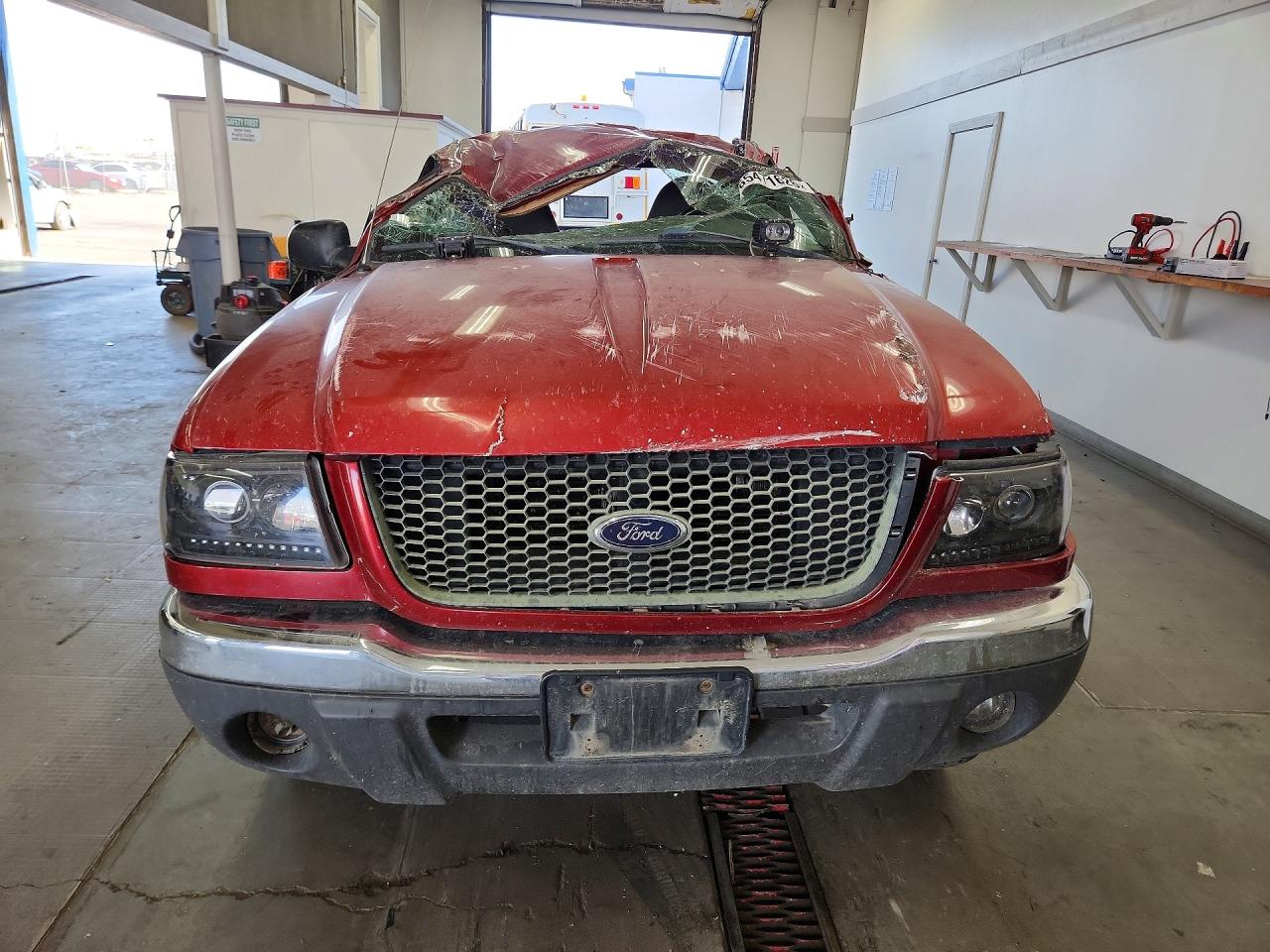 2001 Ford Ranger Super Cab Burgundy vin: 1FTZR15U51TA05807