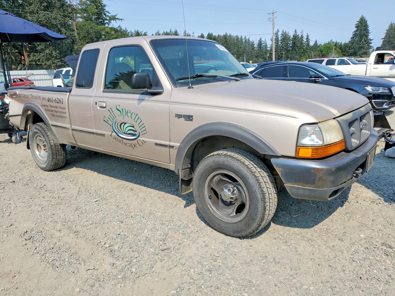 1998 Ford Ranger Super Cab Tan vin: 1FTZR15U6WPA36158