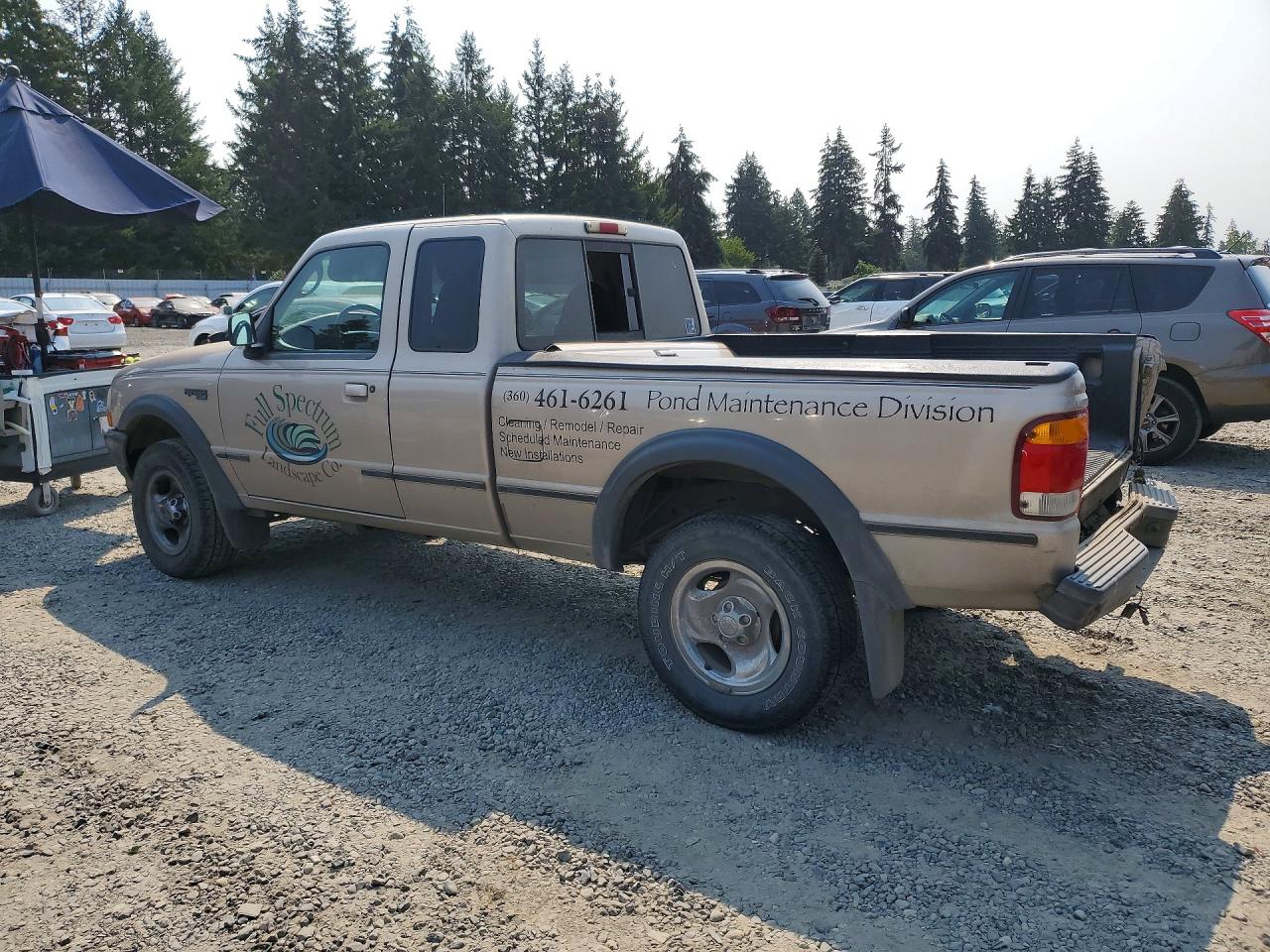 1998 Ford Ranger Super Cab Tan vin: 1FTZR15U6WPA36158