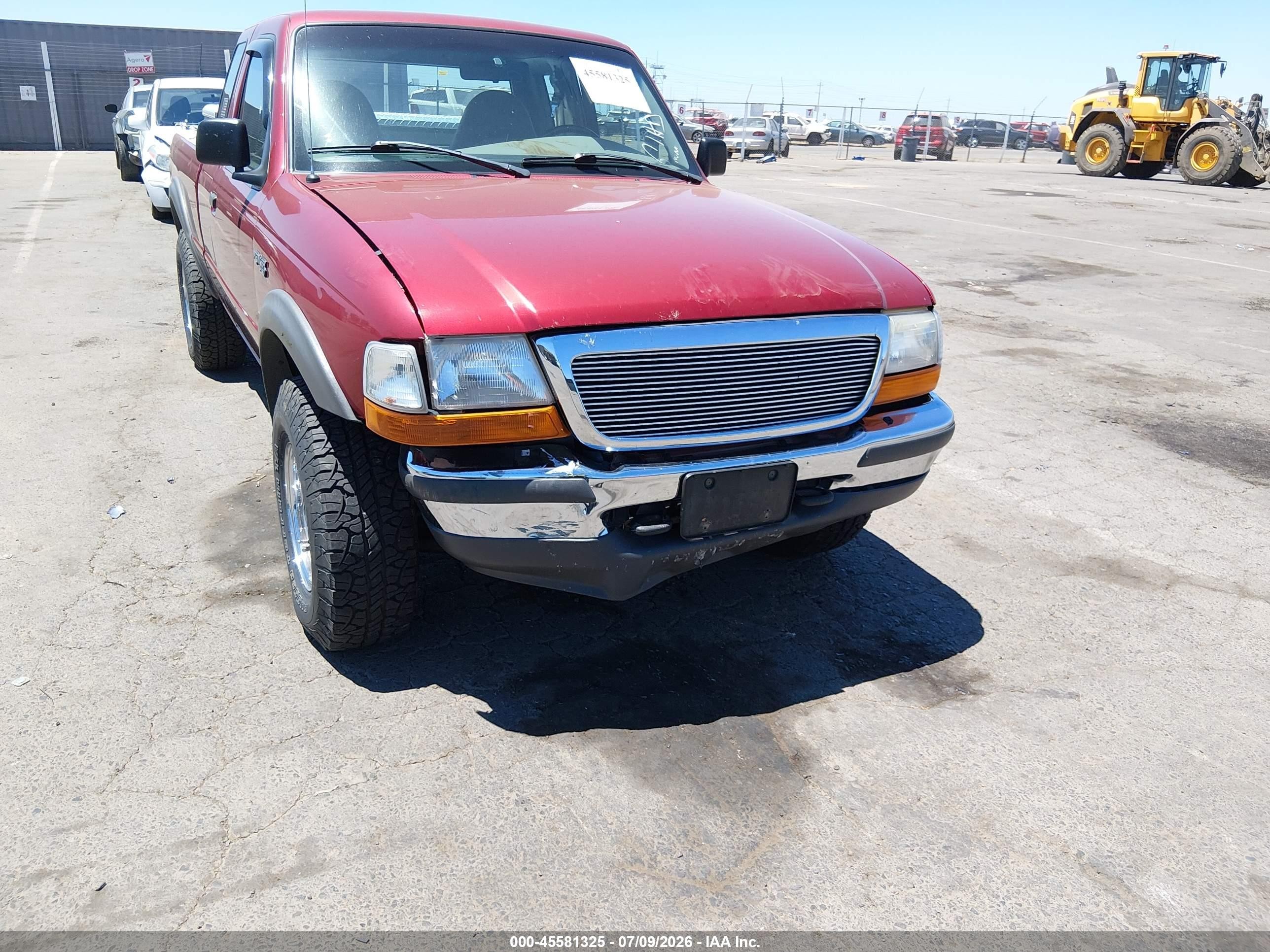 1998 Ford Ranger Splash/xl/xlt Красный vin: 1FTZR15U6WPB52038