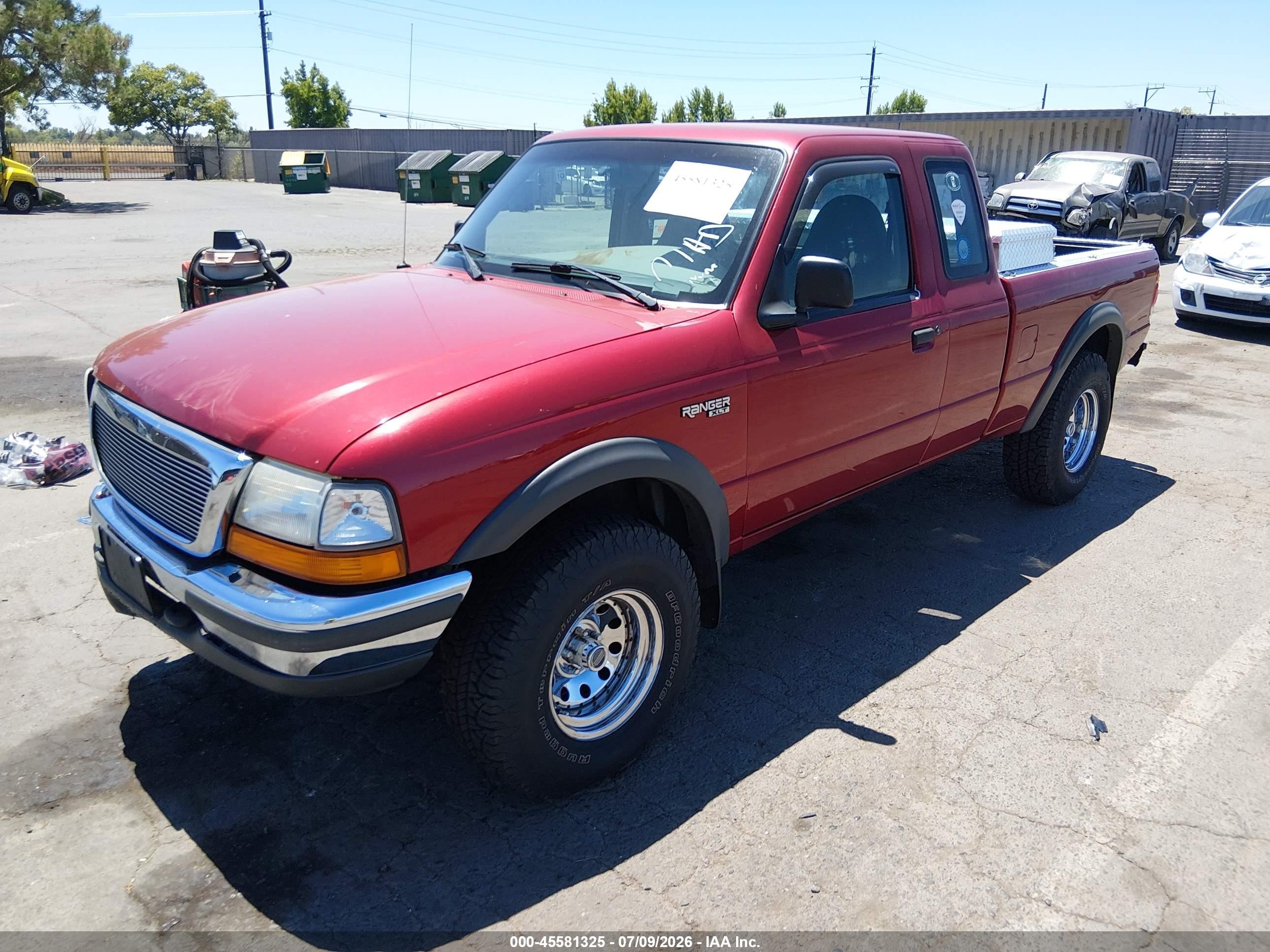 1998 Ford Ranger Splash/xl/xlt Красный vin: 1FTZR15U6WPB52038