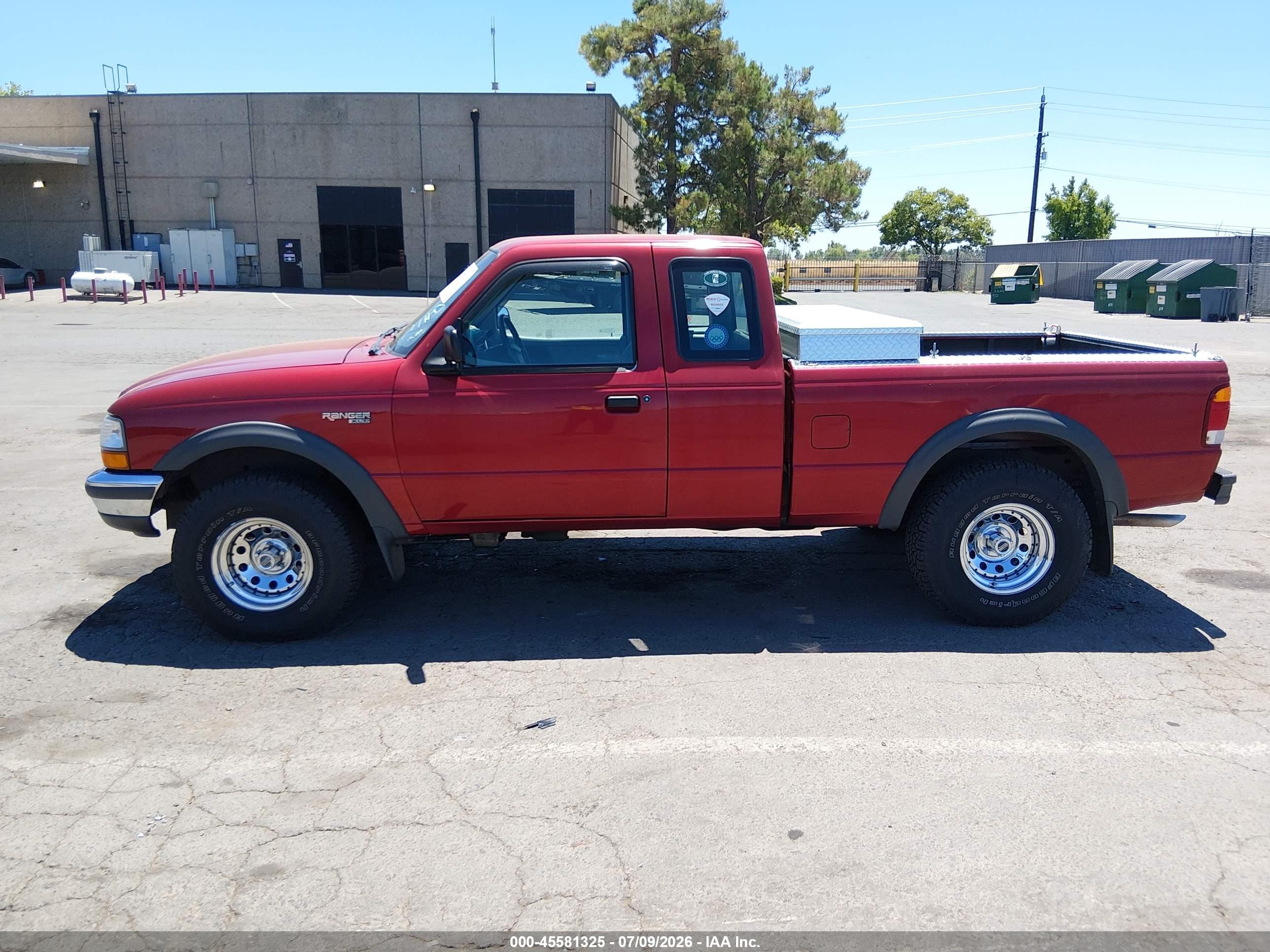 1998 Ford Ranger Splash/xl/xlt Красный vin: 1FTZR15U6WPB52038