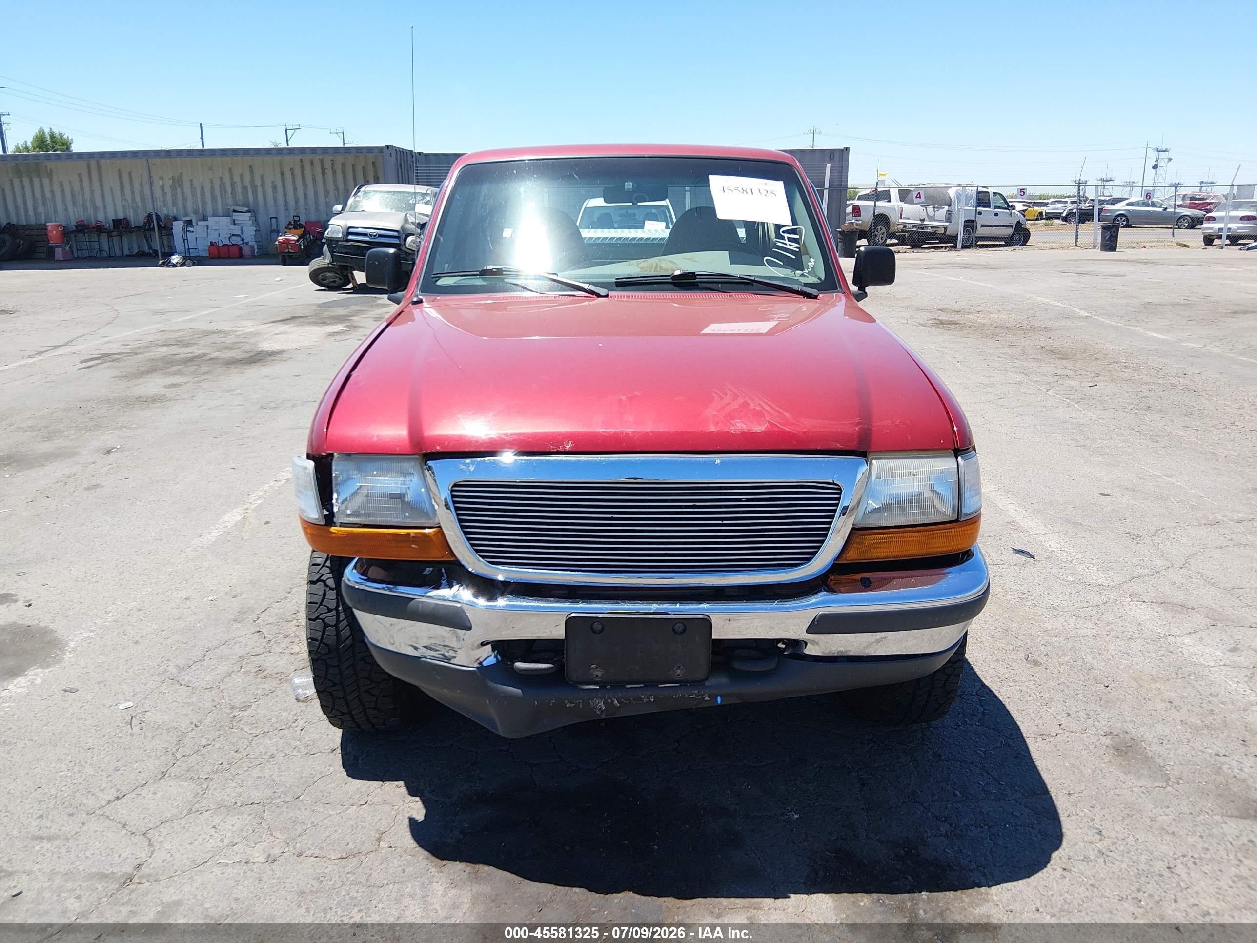 1998 Ford Ranger Splash/xl/xlt Красный vin: 1FTZR15U6WPB52038
