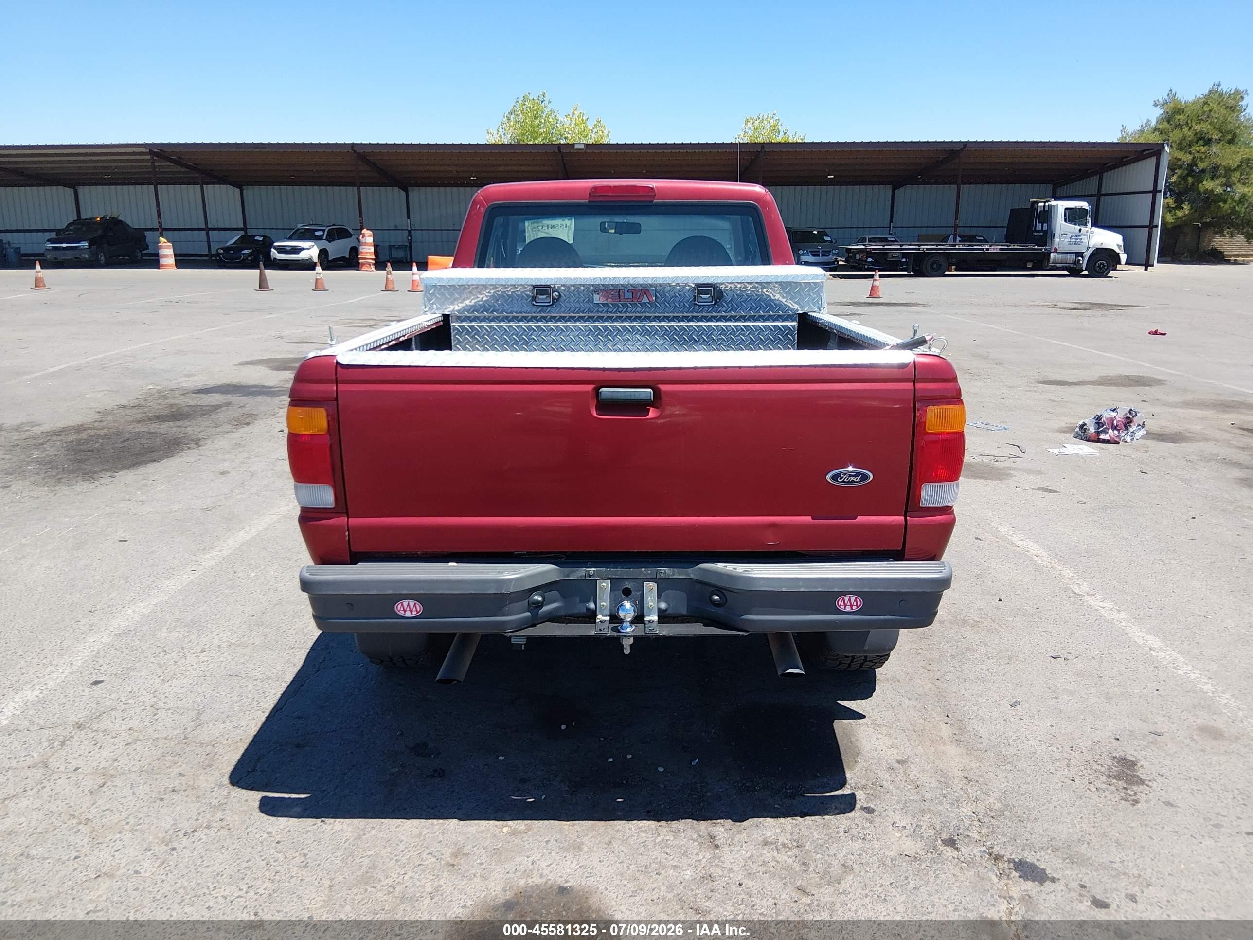 1998 Ford Ranger Splash/xl/xlt Красный vin: 1FTZR15U6WPB52038