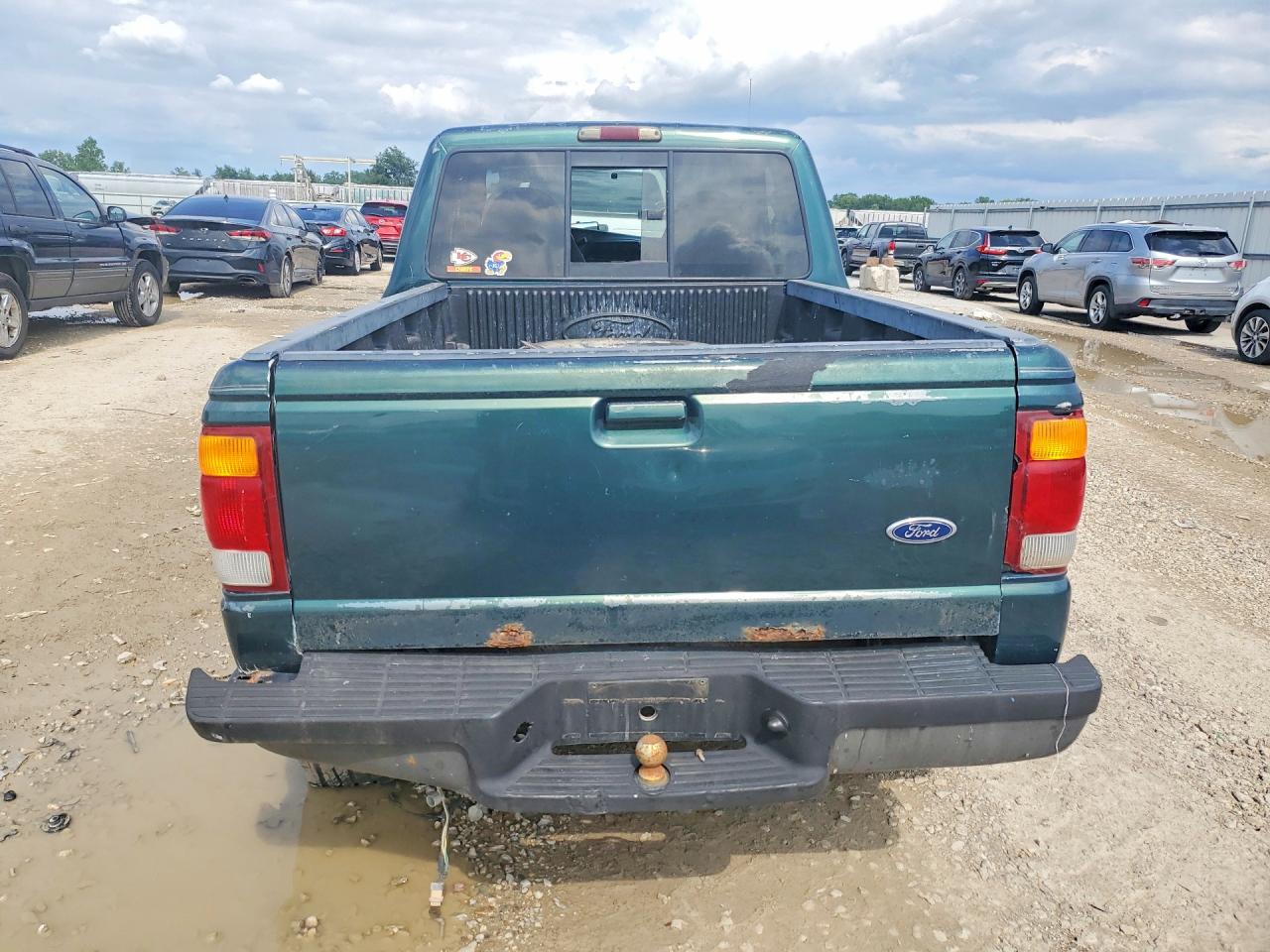 1998 Ford Ranger Super Cab Green vin: 1FTZR15U7WPA65667