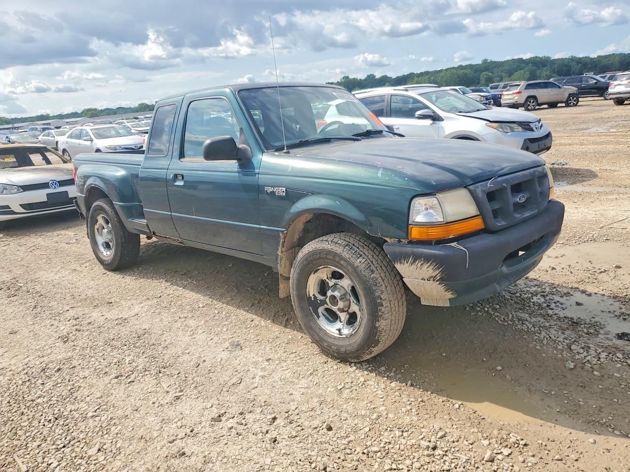 1998 Ford Ranger Super Cab Green vin: 1FTZR15U7WPA65667