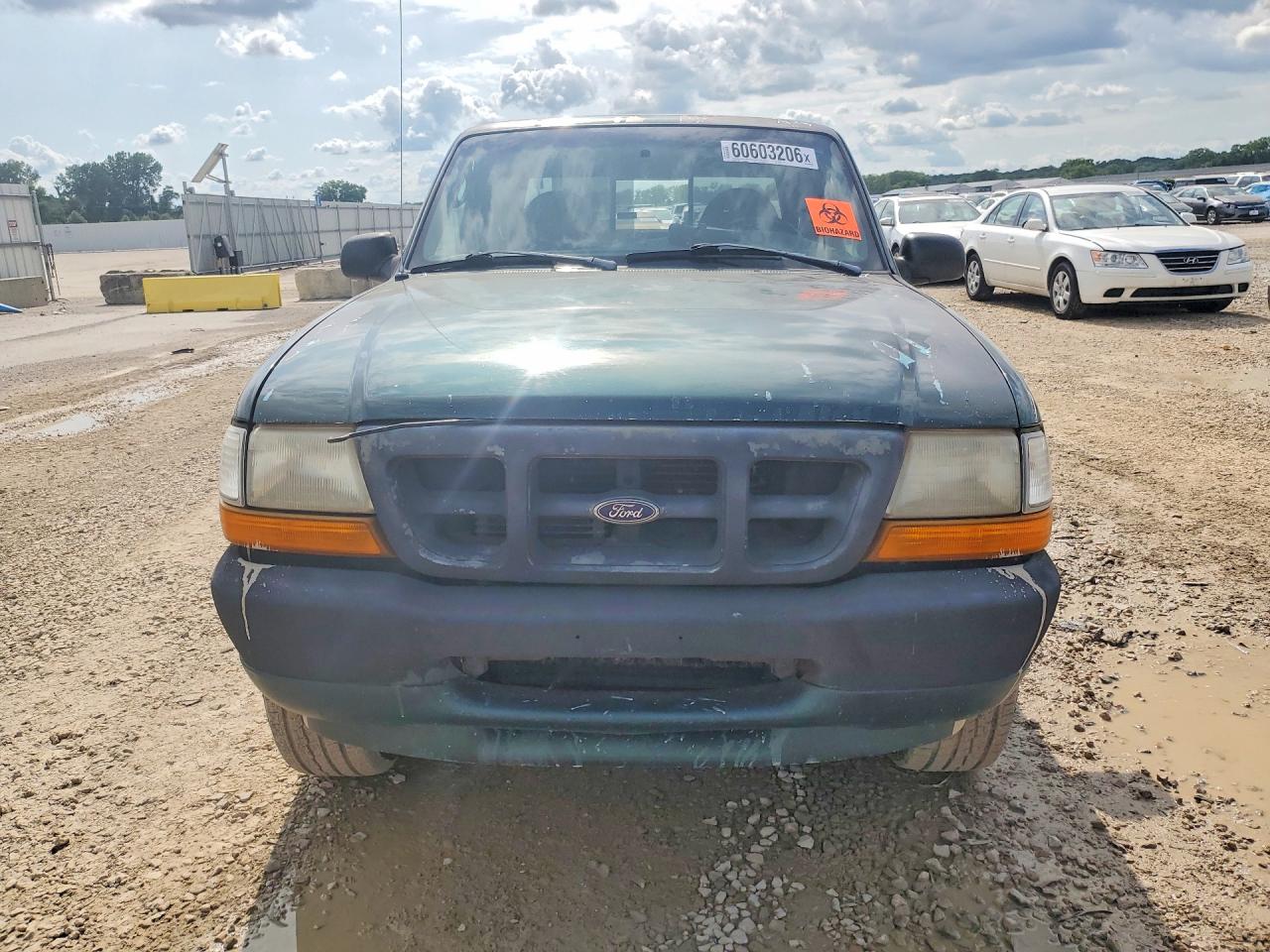 1998 Ford Ranger Super Cab Green vin: 1FTZR15U7WPA65667