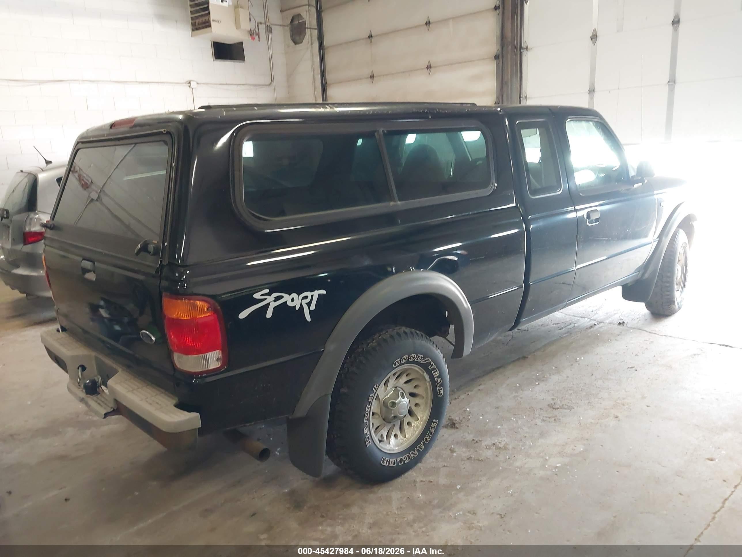 1998 Ford Ranger Splash/xl/xlt Черный vin: 1FTZR15UXWPB65634