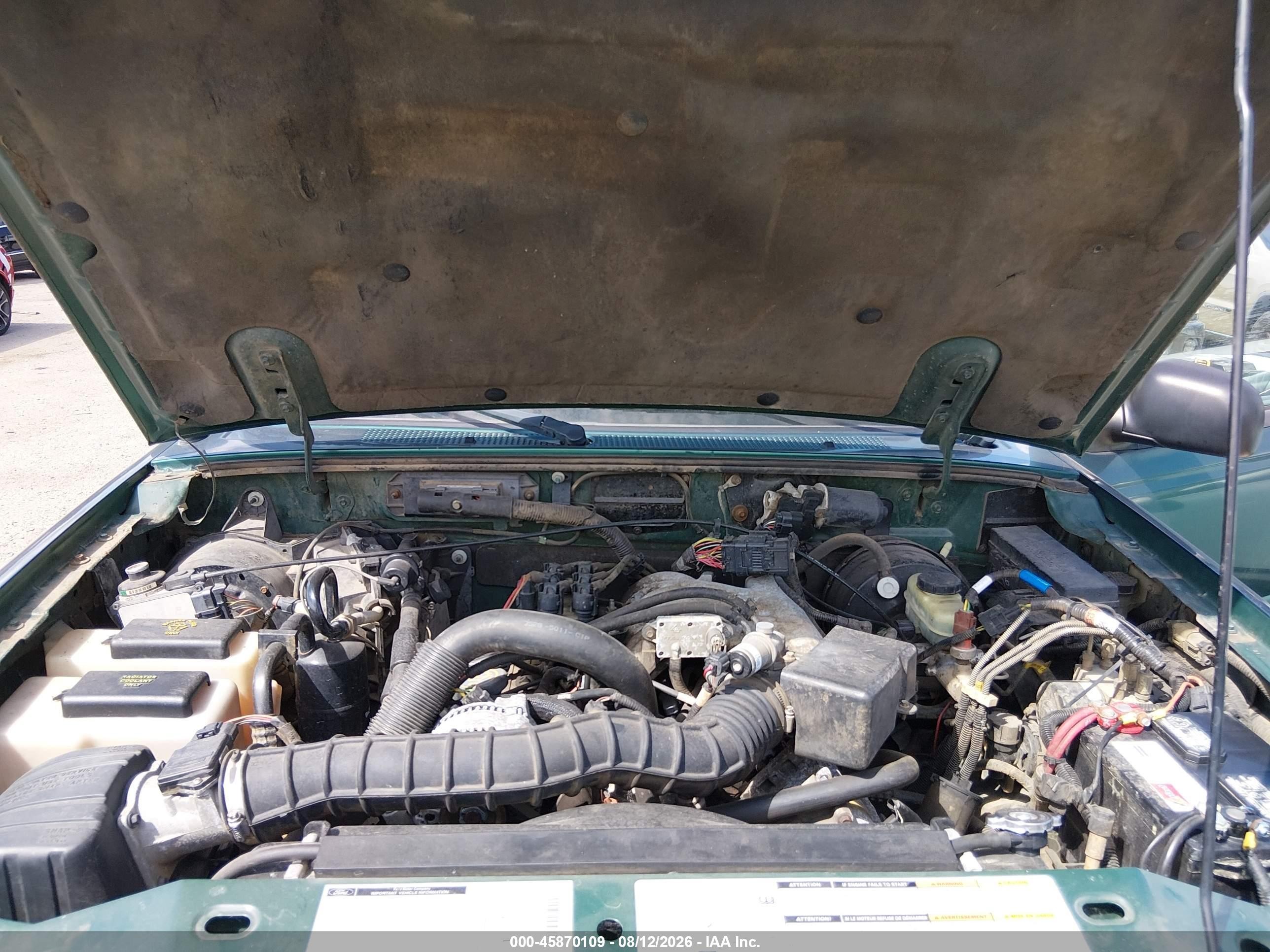 1999 Ford Ranger Xl/xlt Зеленый vin: 1FTZR15V0XPA92266