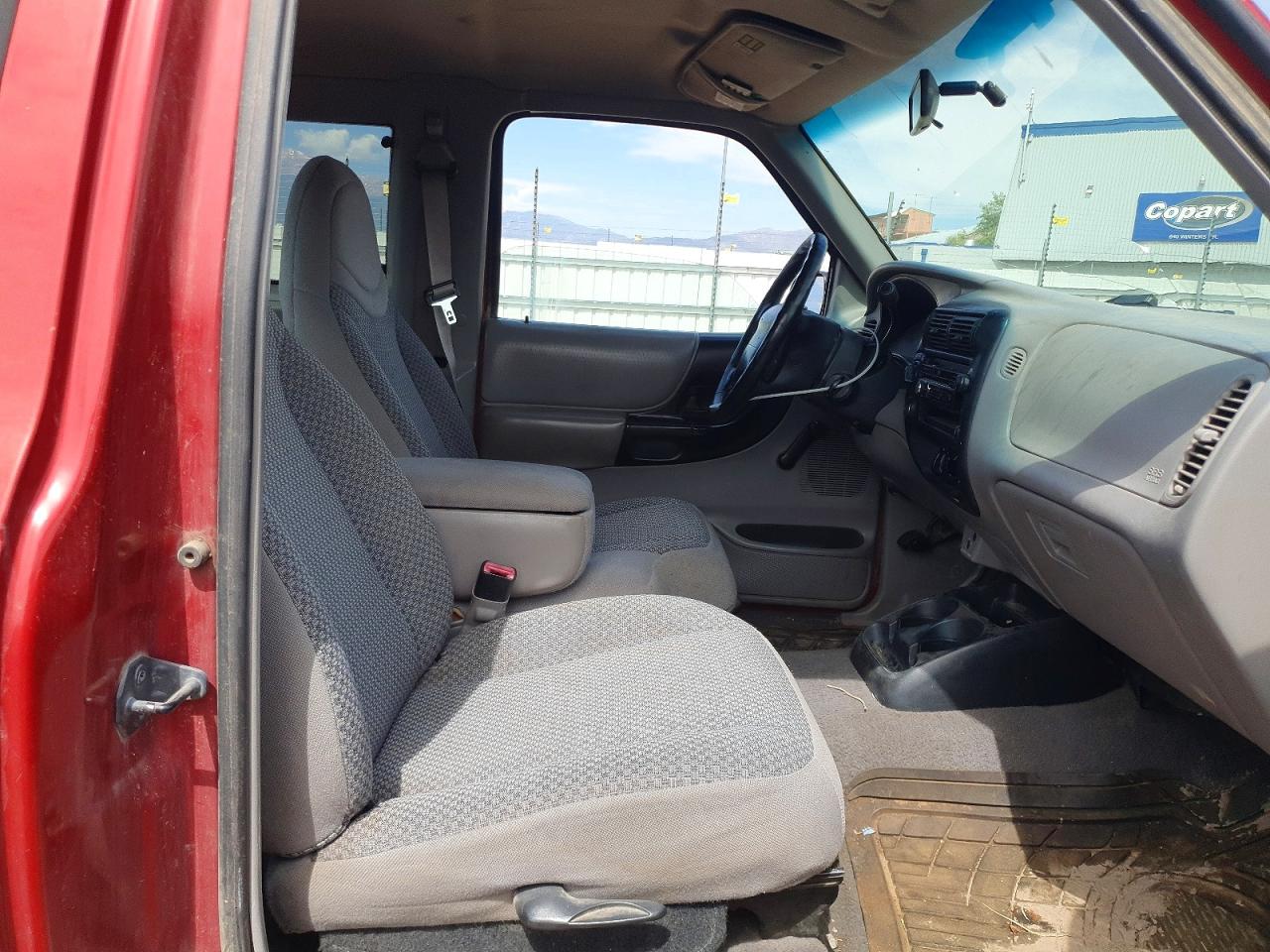 1999 Ford Ranger Super Cab Red vin: 1FTZR15V0XPB60484
