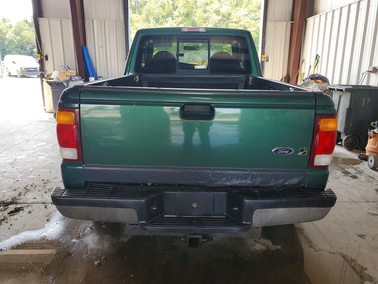1999 Ford Ranger Super Cab Green vin: 1FTZR15V0XTA92095