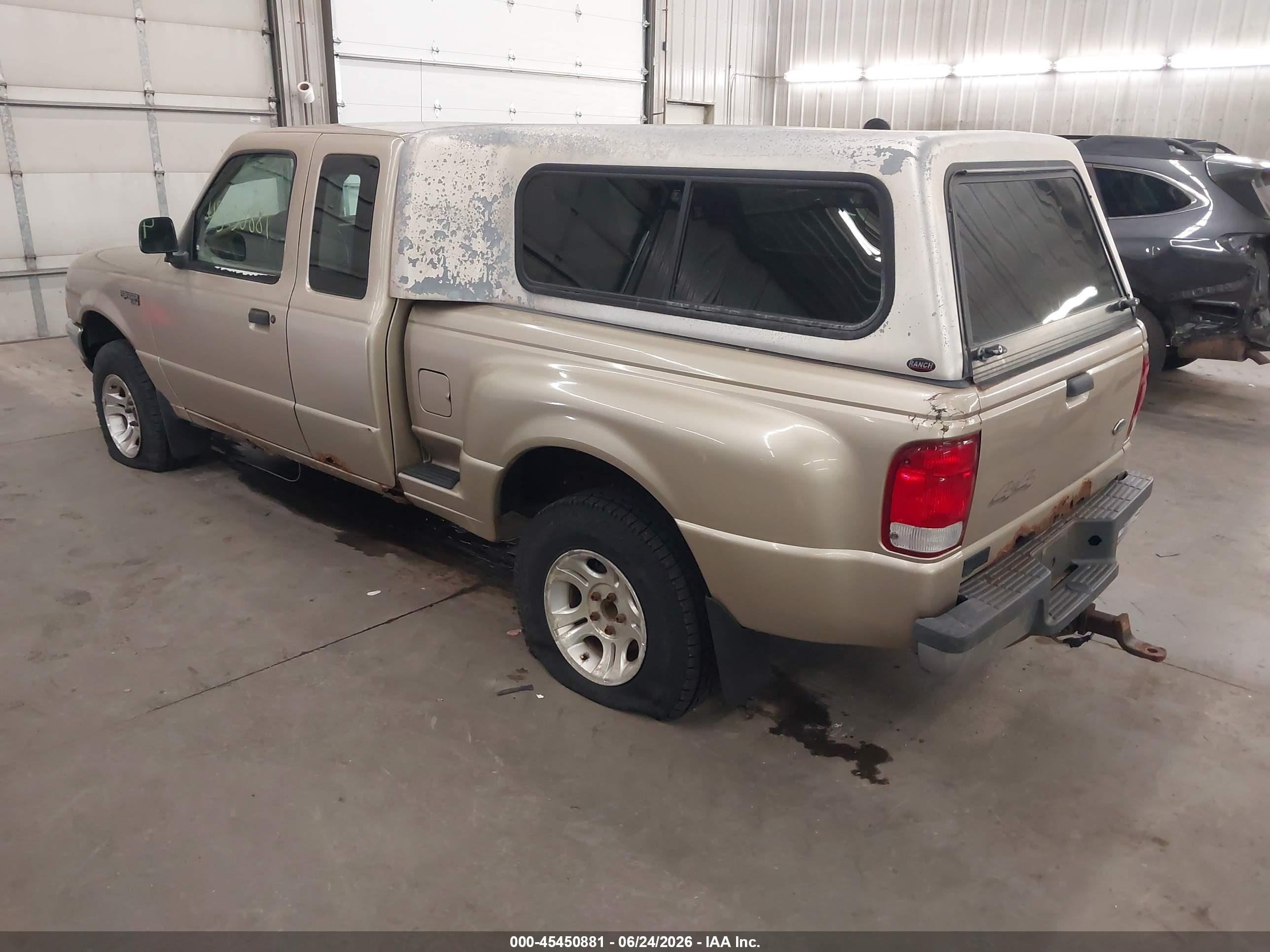 2000 Ford Ranger Xl/xlt Gold vin: 1FTZR15V0YPB73527