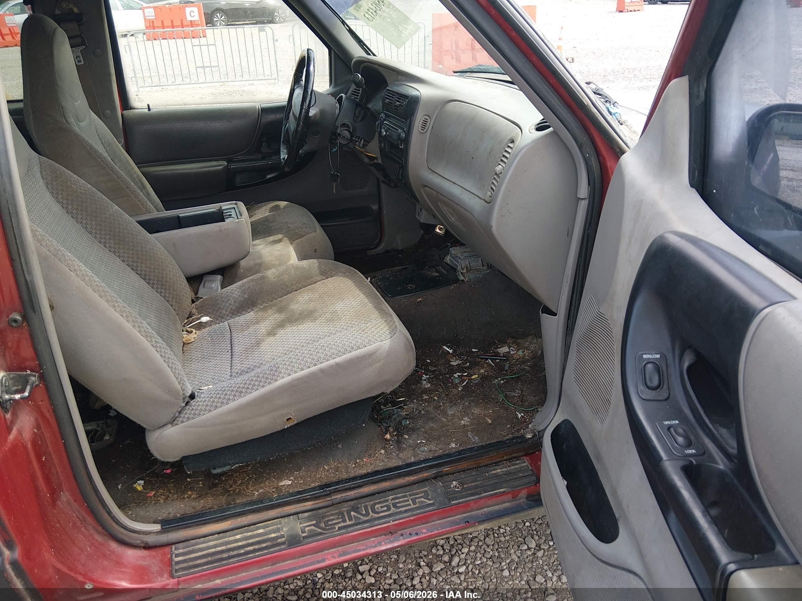1999 Ford Ranger Xl/xlt Black vin: 1FTZR15V2XTA78845