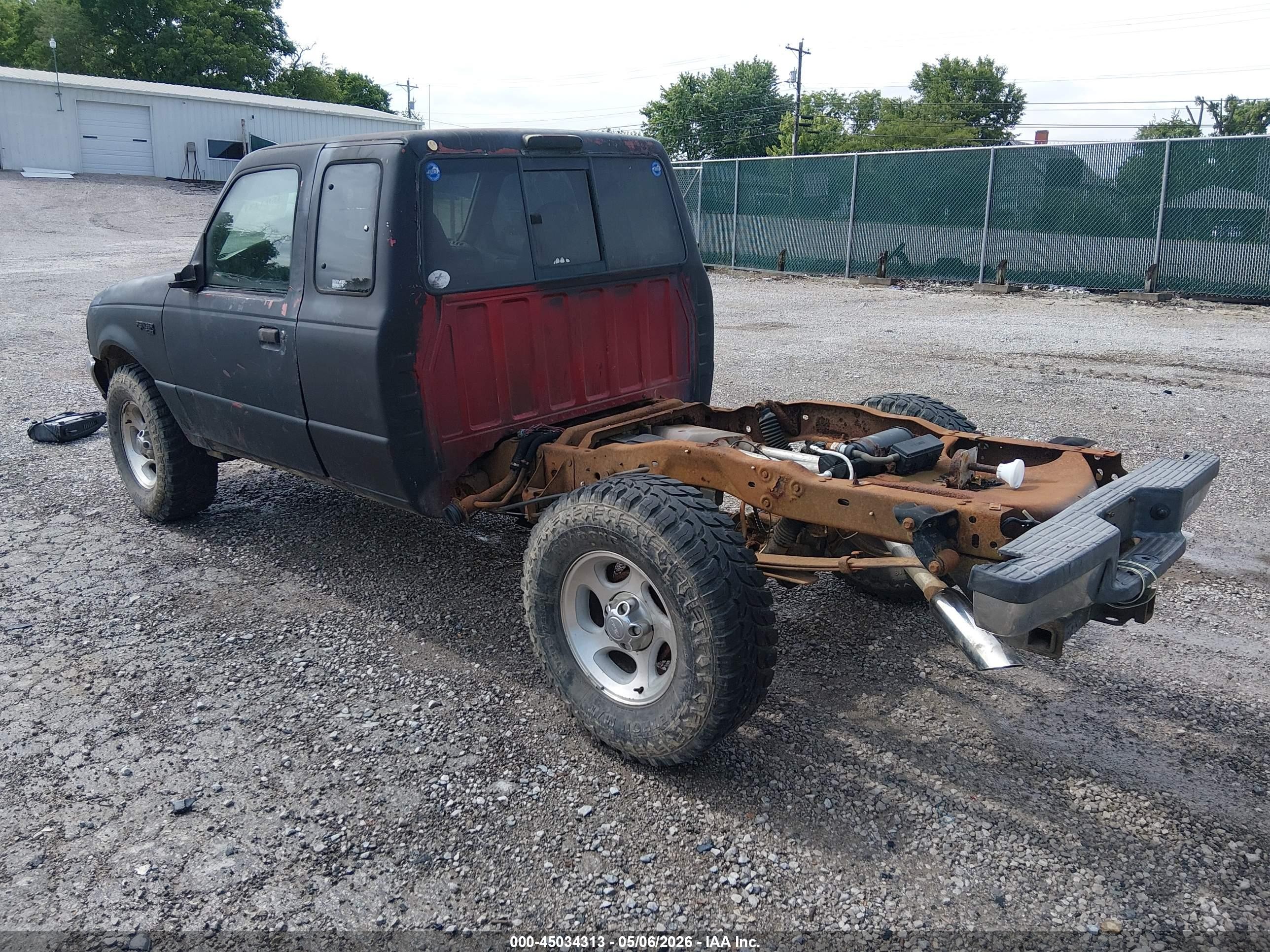 1999 Ford Ranger Xl/xlt Black vin: 1FTZR15V2XTA78845