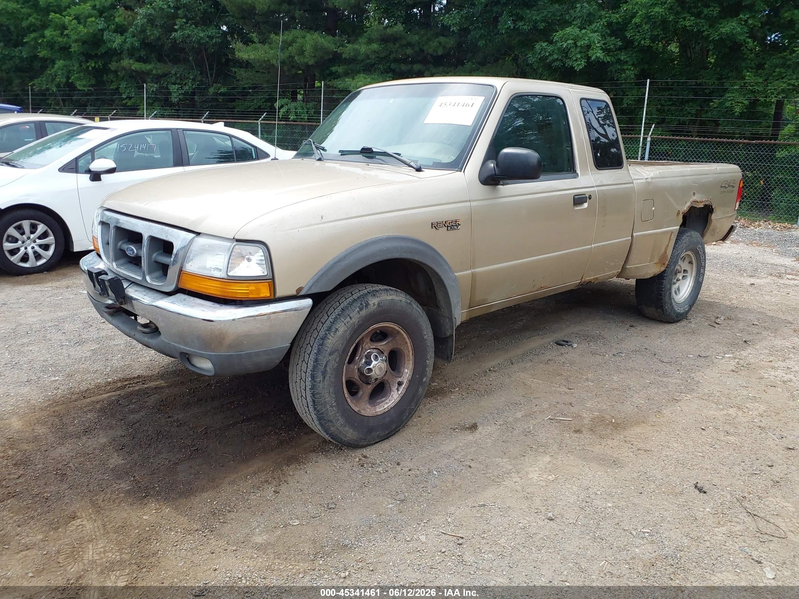 1999 Ford Ranger Xl/xlt Gold vin: 1FTZR15V2XTA80918