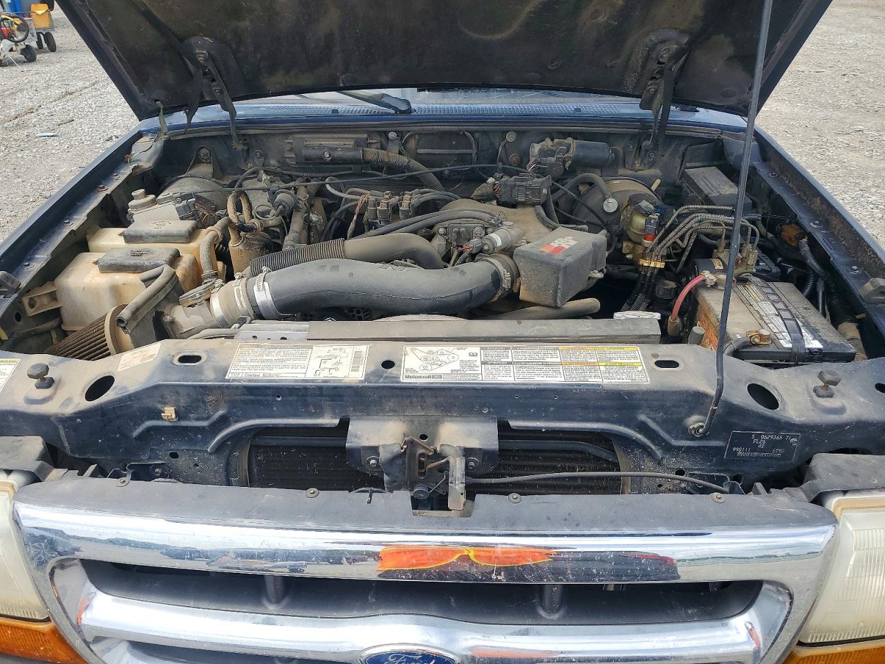 1999 Ford Ranger Super Cab Blue vin: 1FTZR15V3XPA88311