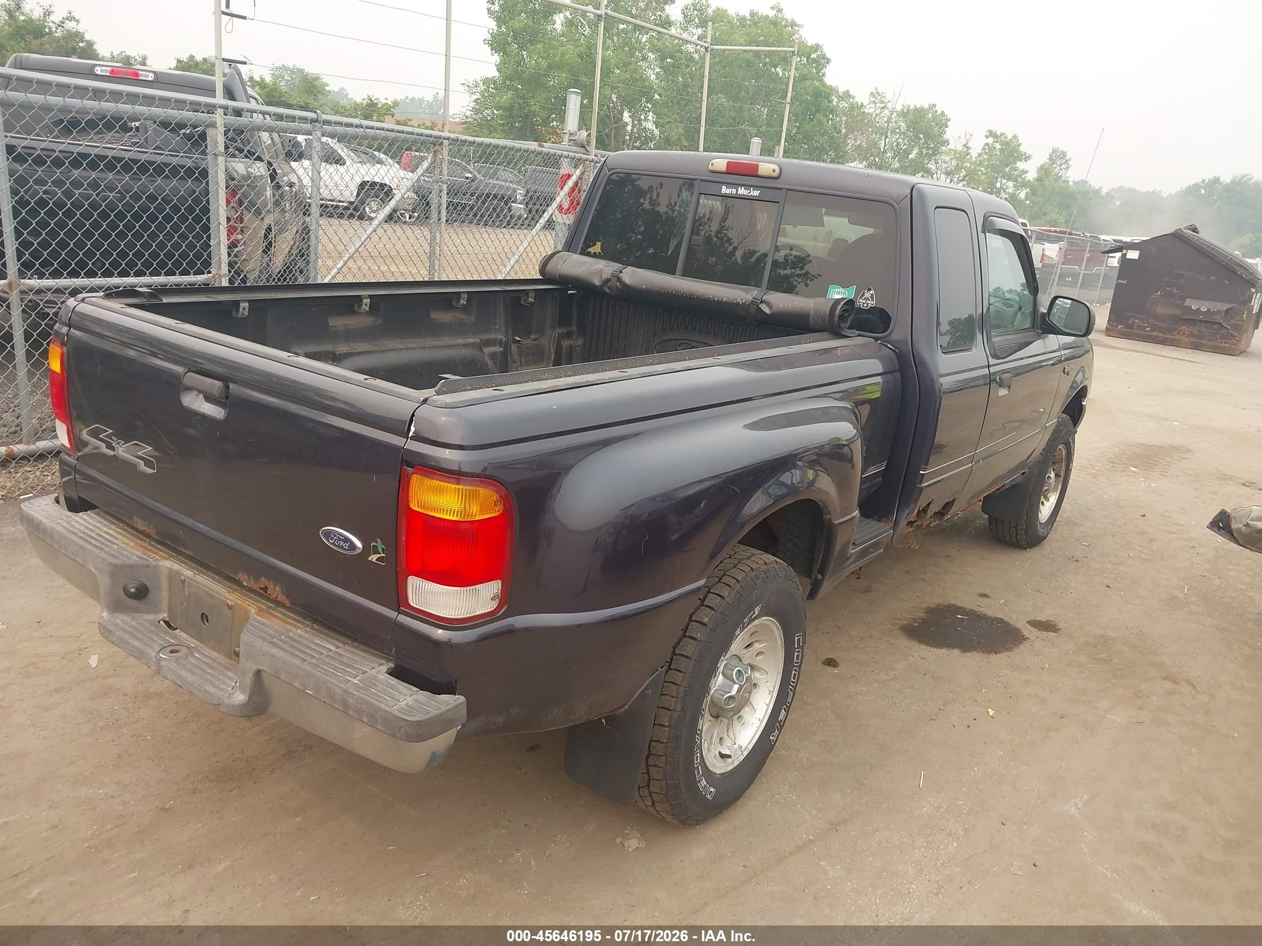 1999 Ford Ranger Xl/xlt Dark Blue vin: 1FTZR15V3XTA88607