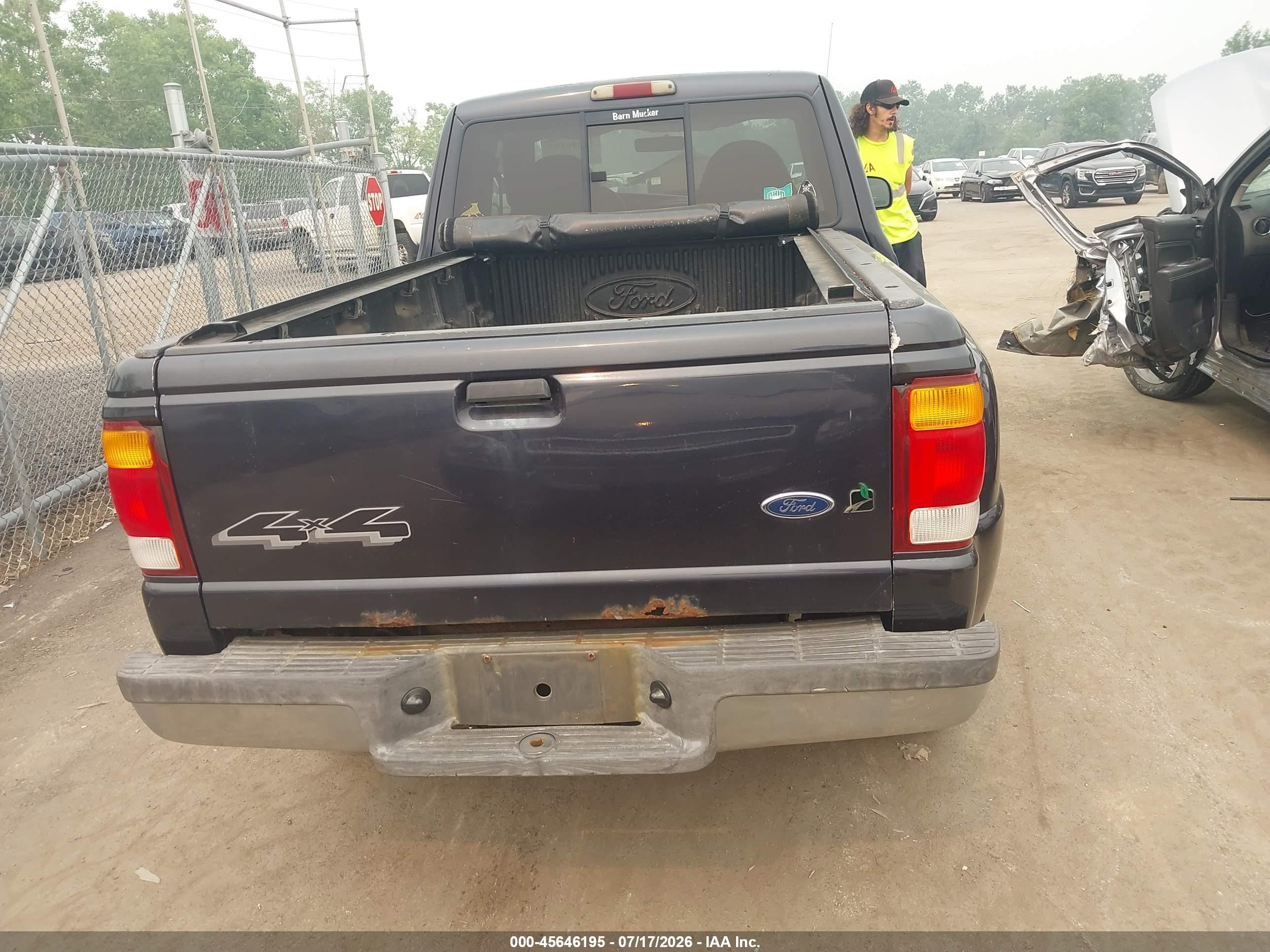 1999 Ford Ranger Xl/xlt Dark Blue vin: 1FTZR15V3XTA88607