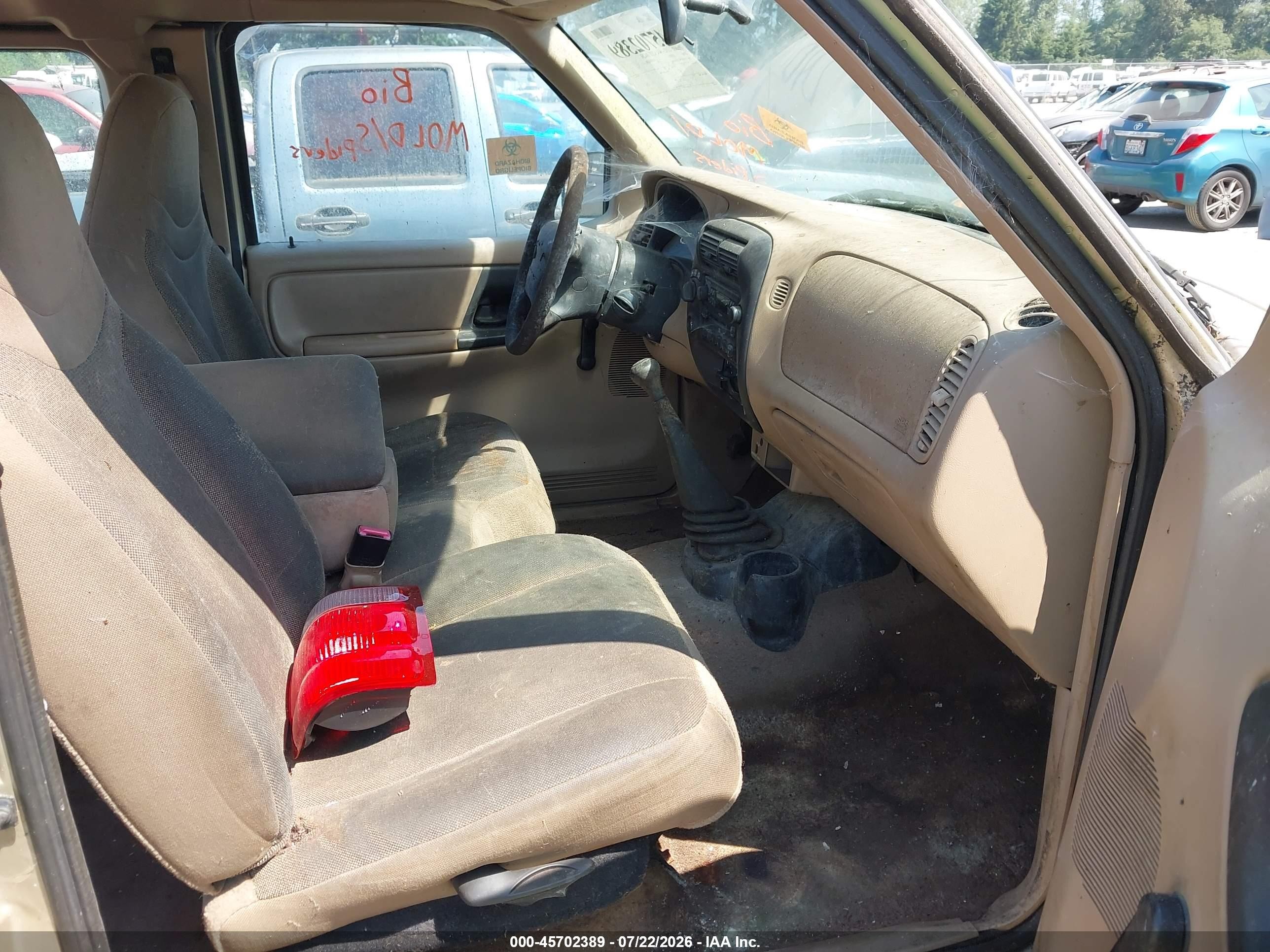 2000 Ford Ranger Xl/xlt Бежевый vin: 1FTZR15V3YPC05340