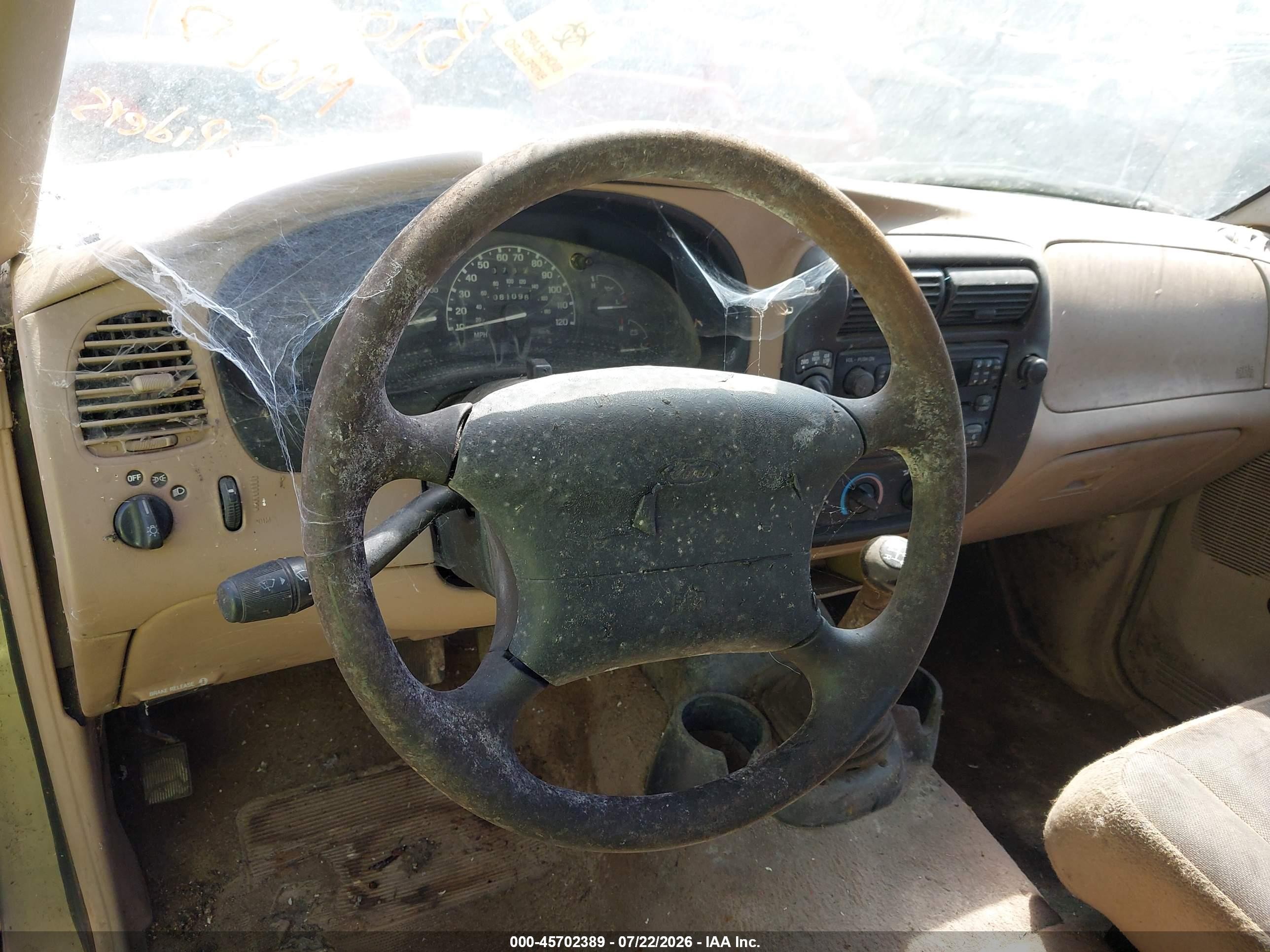 2000 Ford Ranger Xl/xlt Бежевый vin: 1FTZR15V3YPC05340