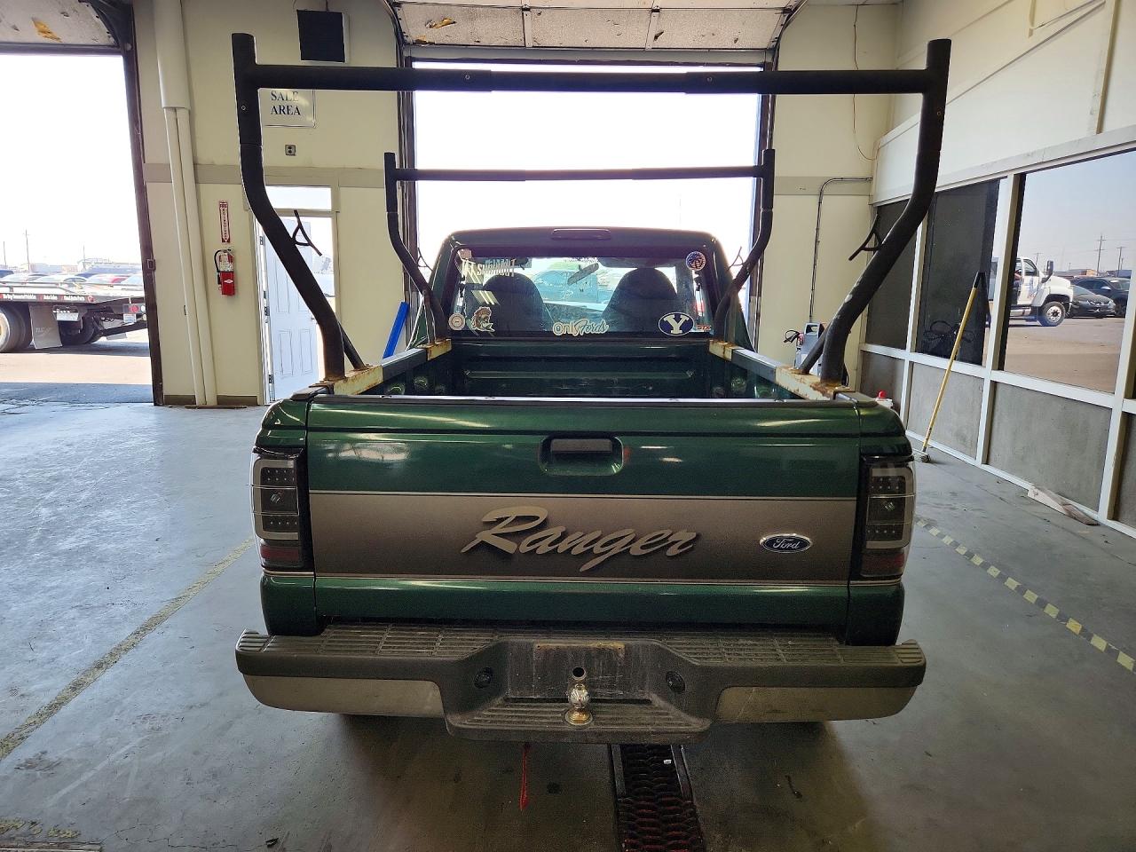 1999 Ford Ranger Super Cab Green vin: 1FTZR15V4XTA79043