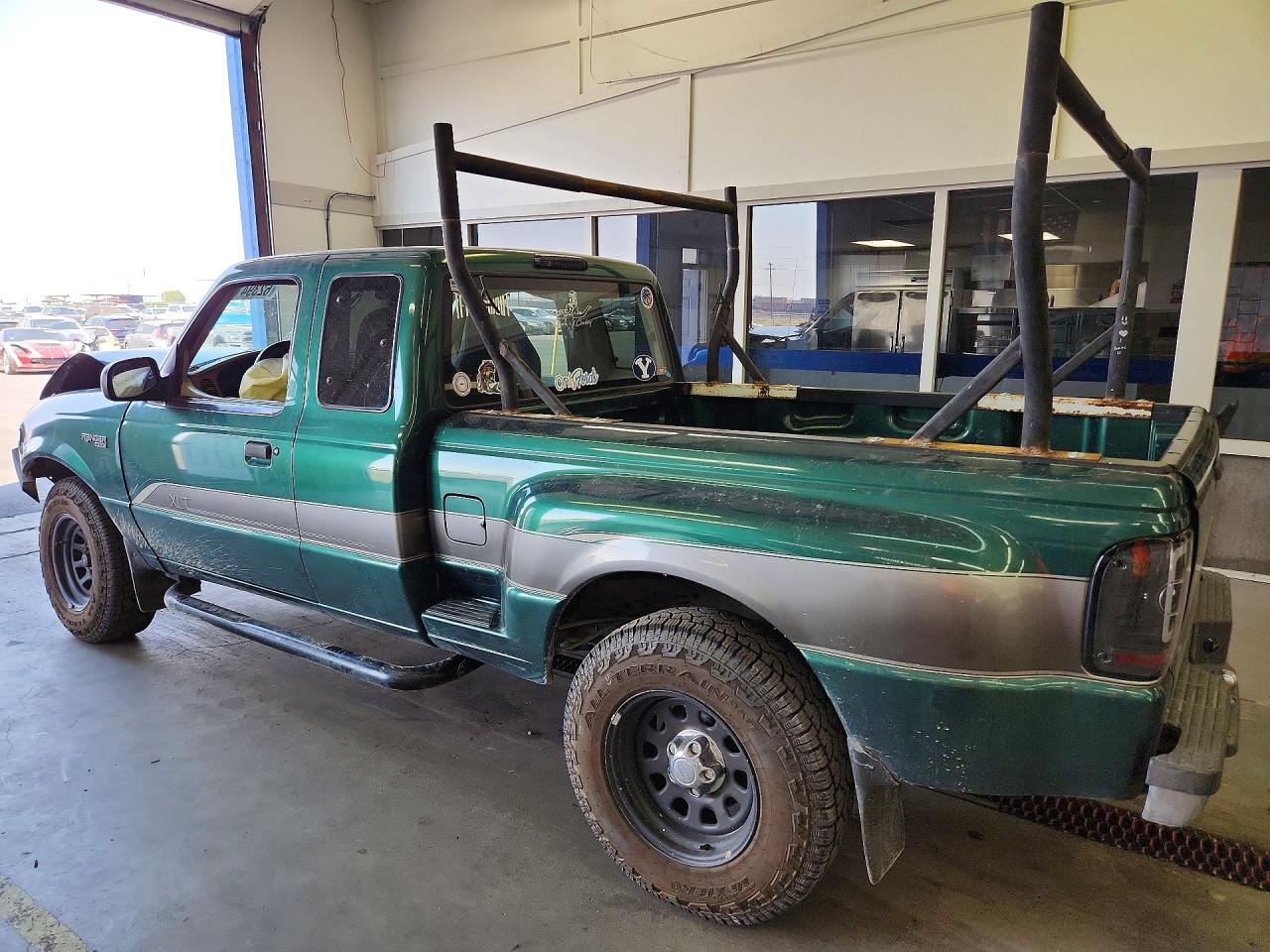 1999 Ford Ranger Super Cab Green vin: 1FTZR15V4XTA79043