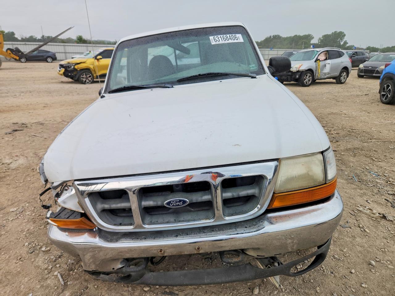 1999 Ford Ranger Super Cab White vin: 1FTZR15V4XTA89054