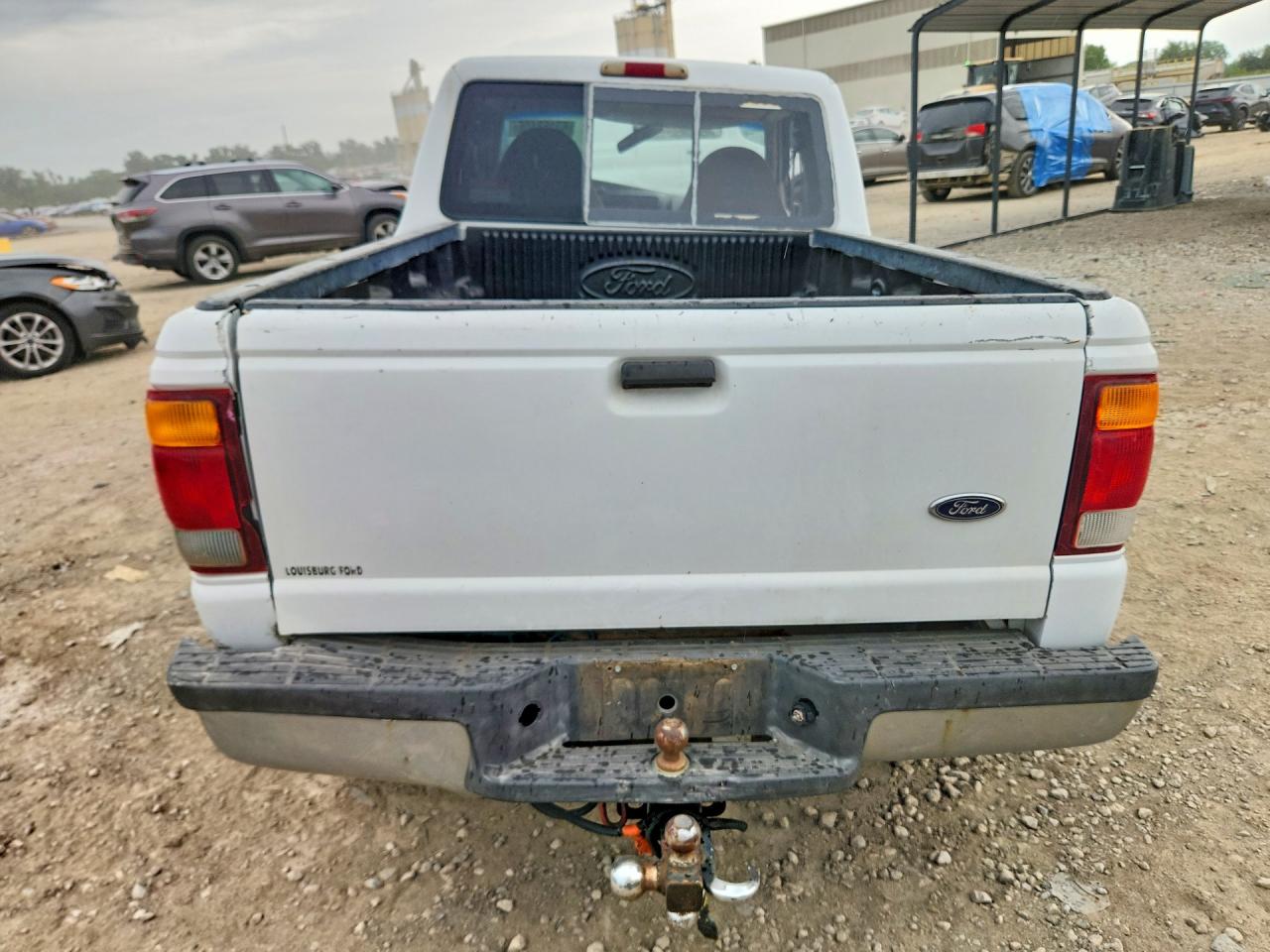 1999 Ford Ranger Super Cab White vin: 1FTZR15V4XTA89054