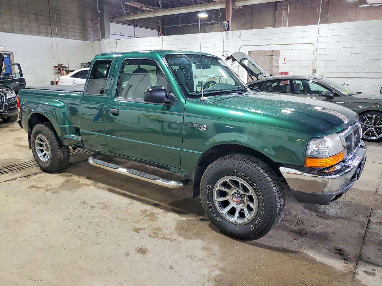1999 Ford Ranger Super Cab Green vin: 1FTZR15V5XPB89625